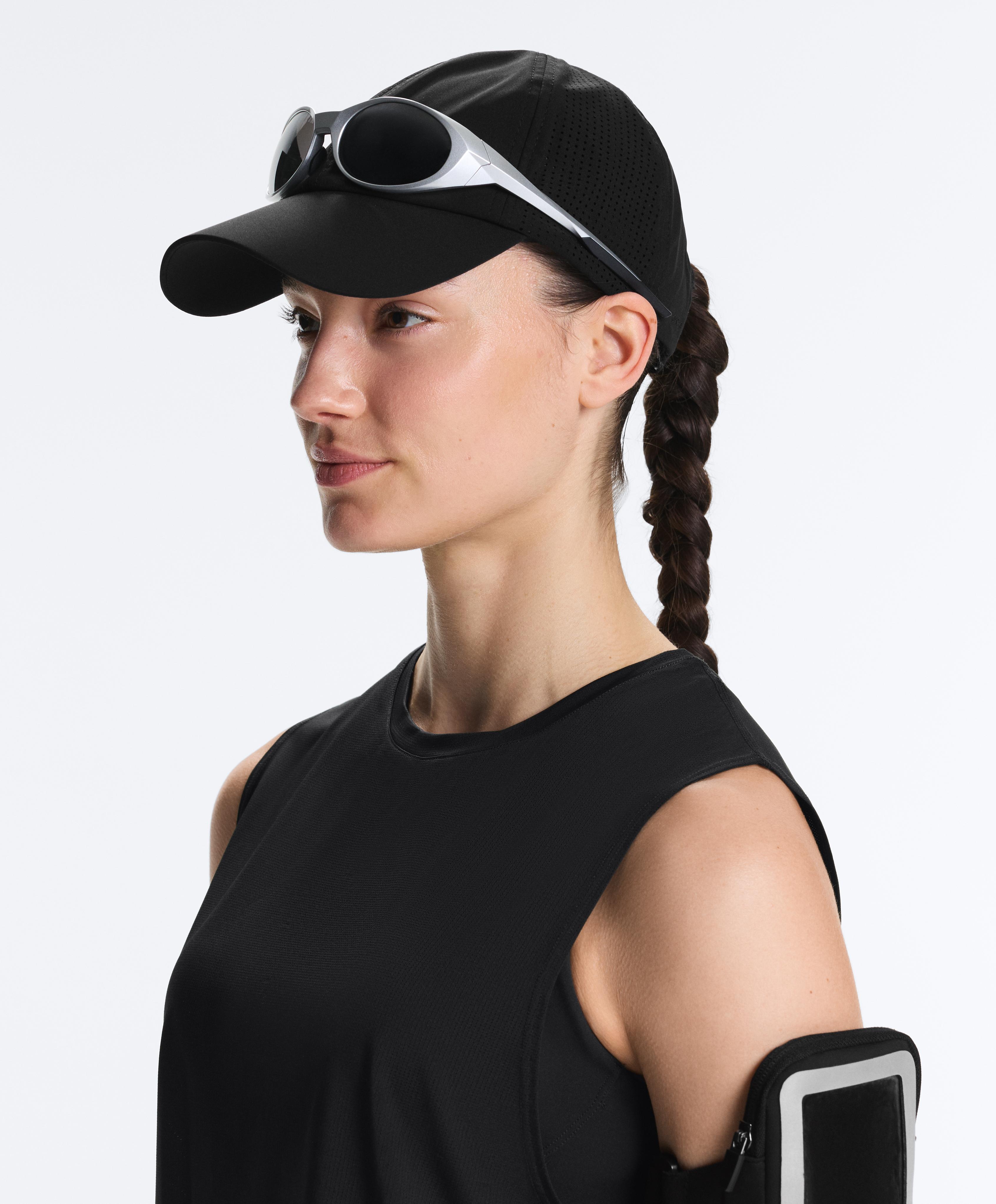 Technical sleeveless T-shirt — BLACK