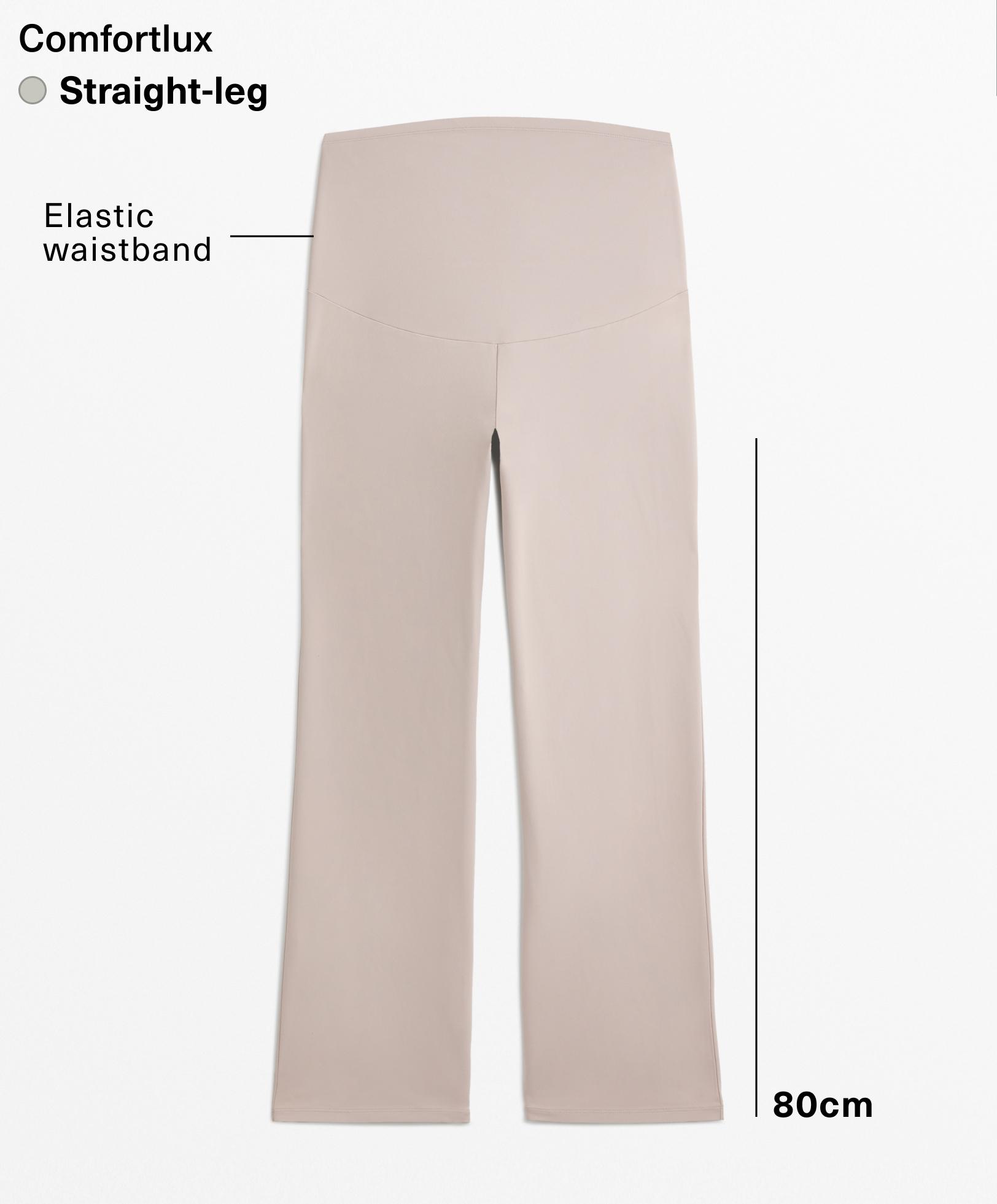 Maternity Comfortlux straight-leg trousers