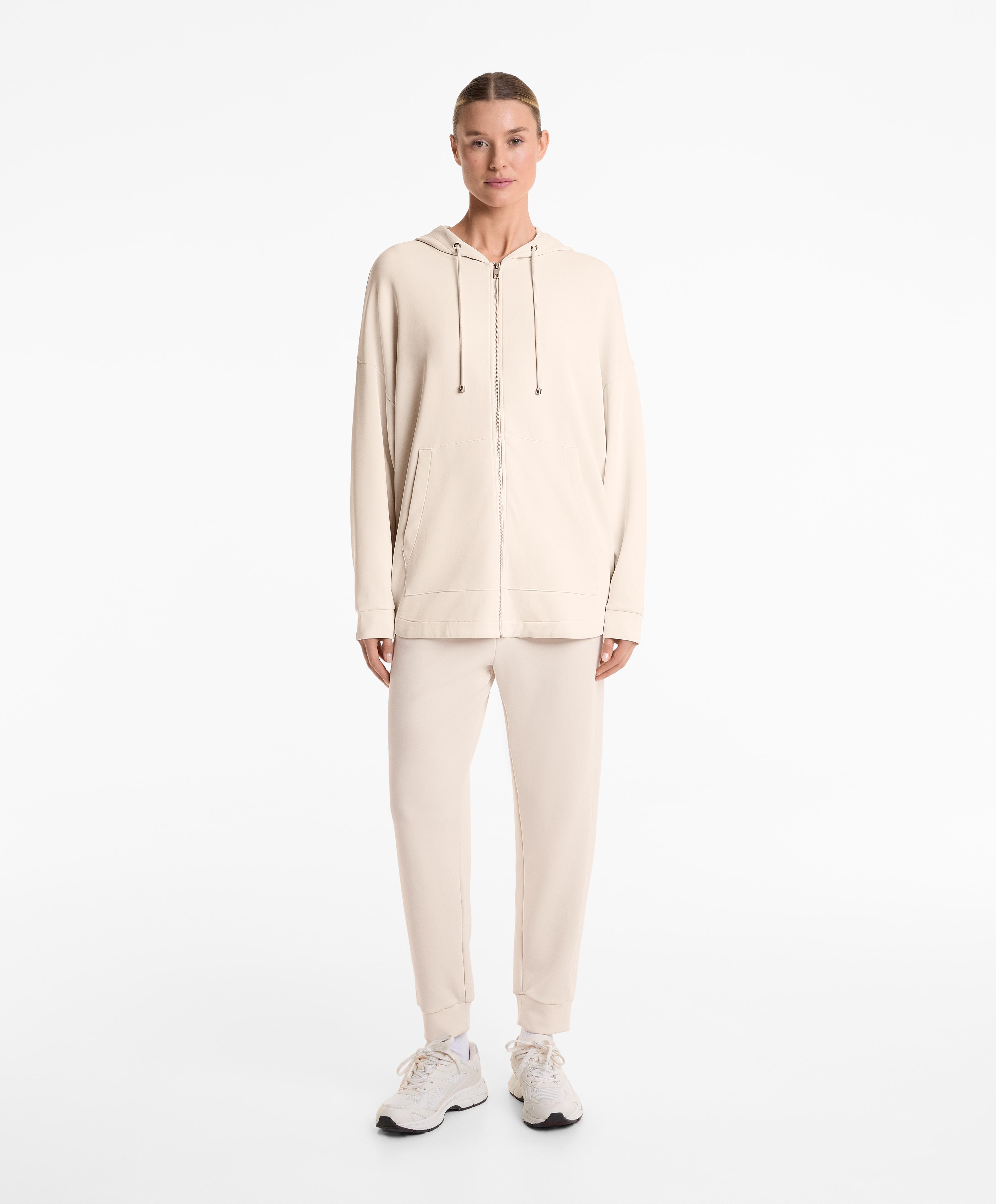 Long Soft Touch jacket with modal Long Soft Touch jacket with modal