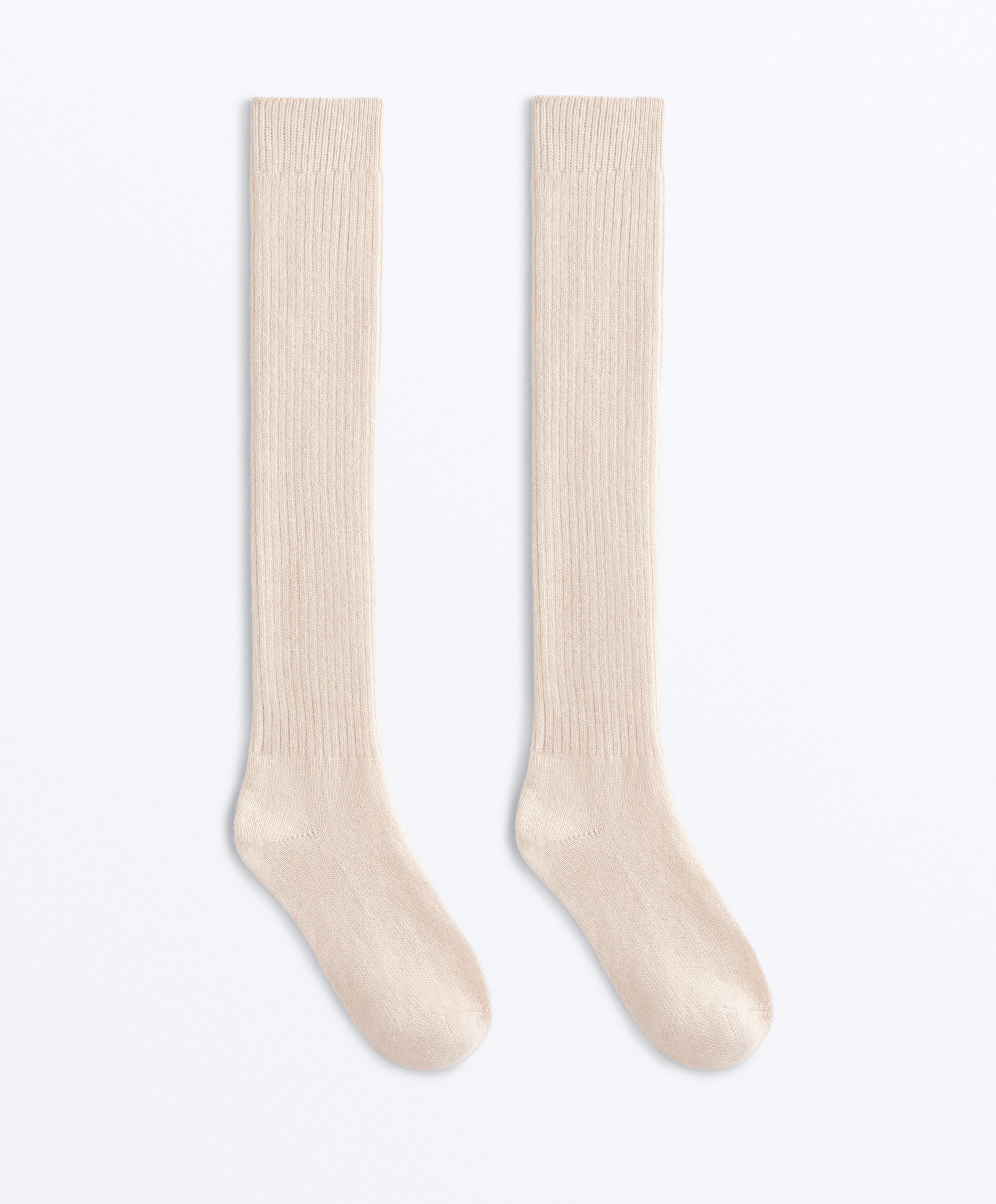 Гольфы с 18% кашемира и 13% шерсти