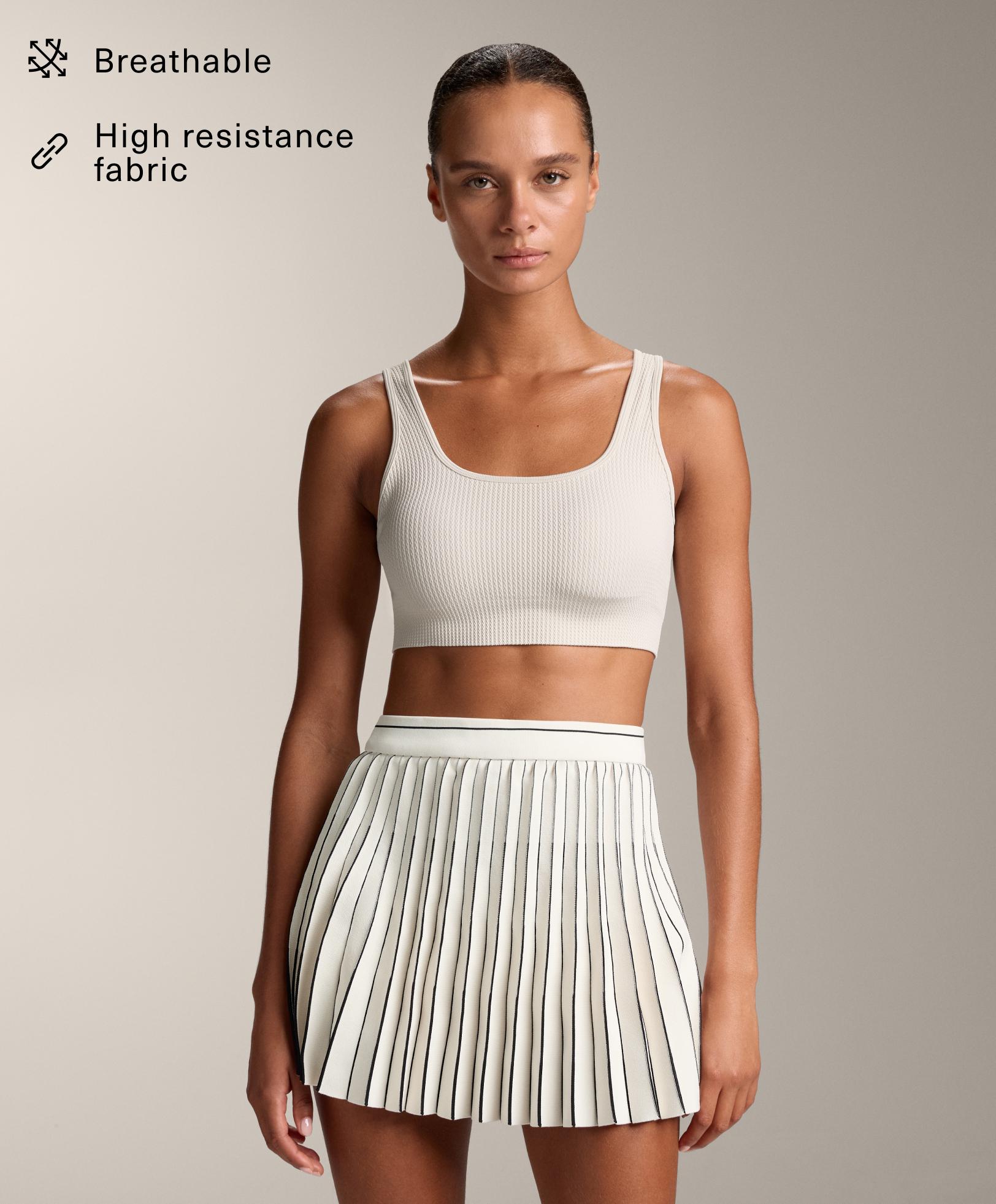 Brasier deportivo seamless con estructura Brasier deportivo seamless con estructura