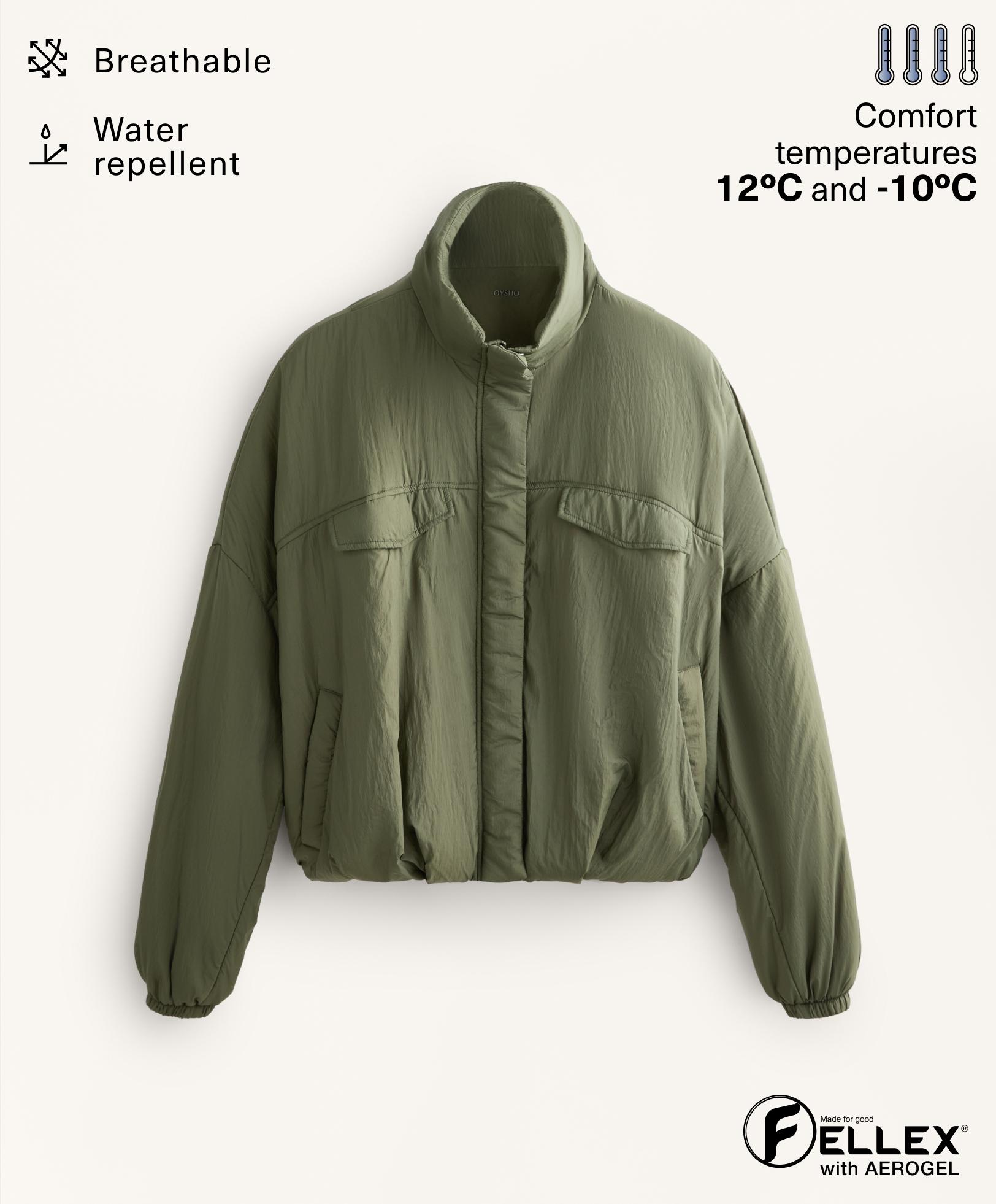 Water-repellent FELLEX® AEROGEL balloon jacket Water-repellent FELLEX® AEROGEL balloon jacket