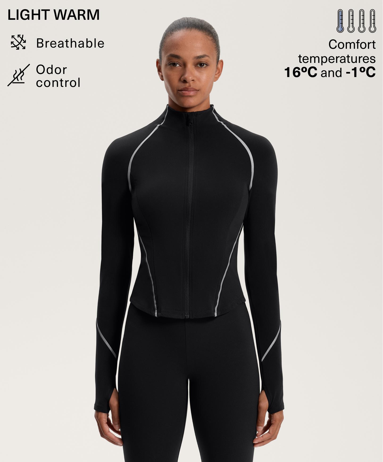 Chaqueta técnica light warm reflectante