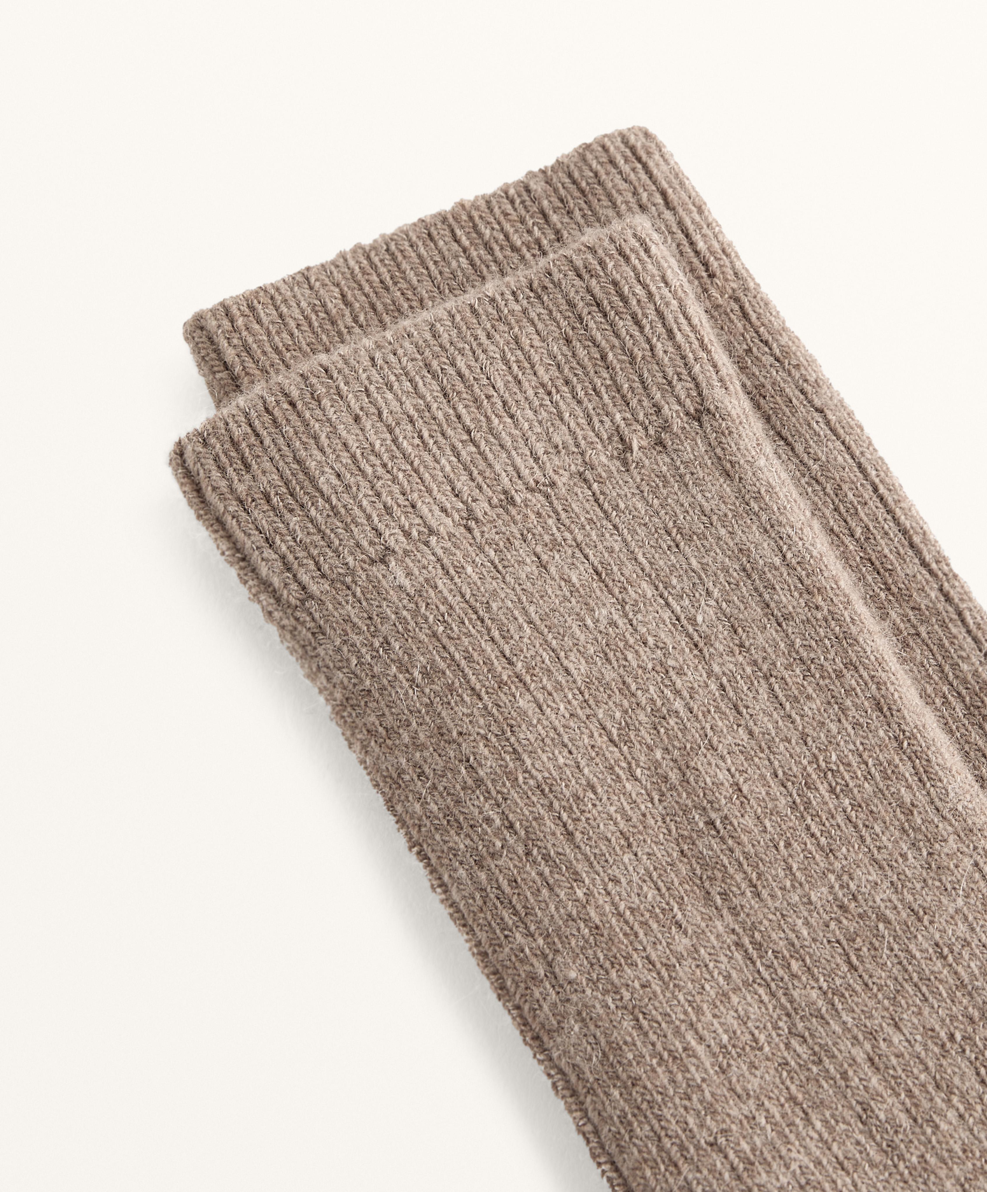 Classic strømpe 15% cashmere 10% uld