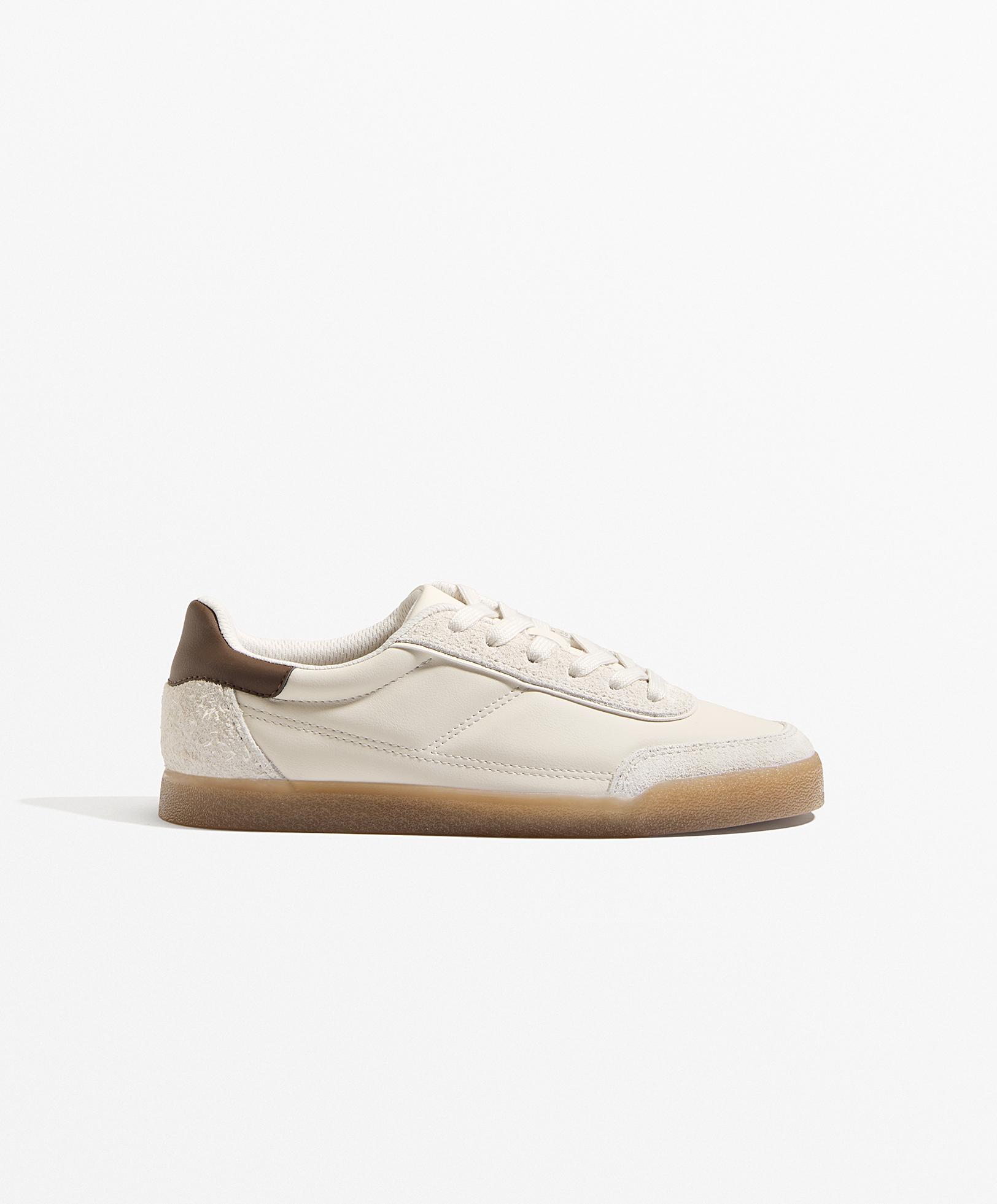 Tenis nylon y piezas de serraje