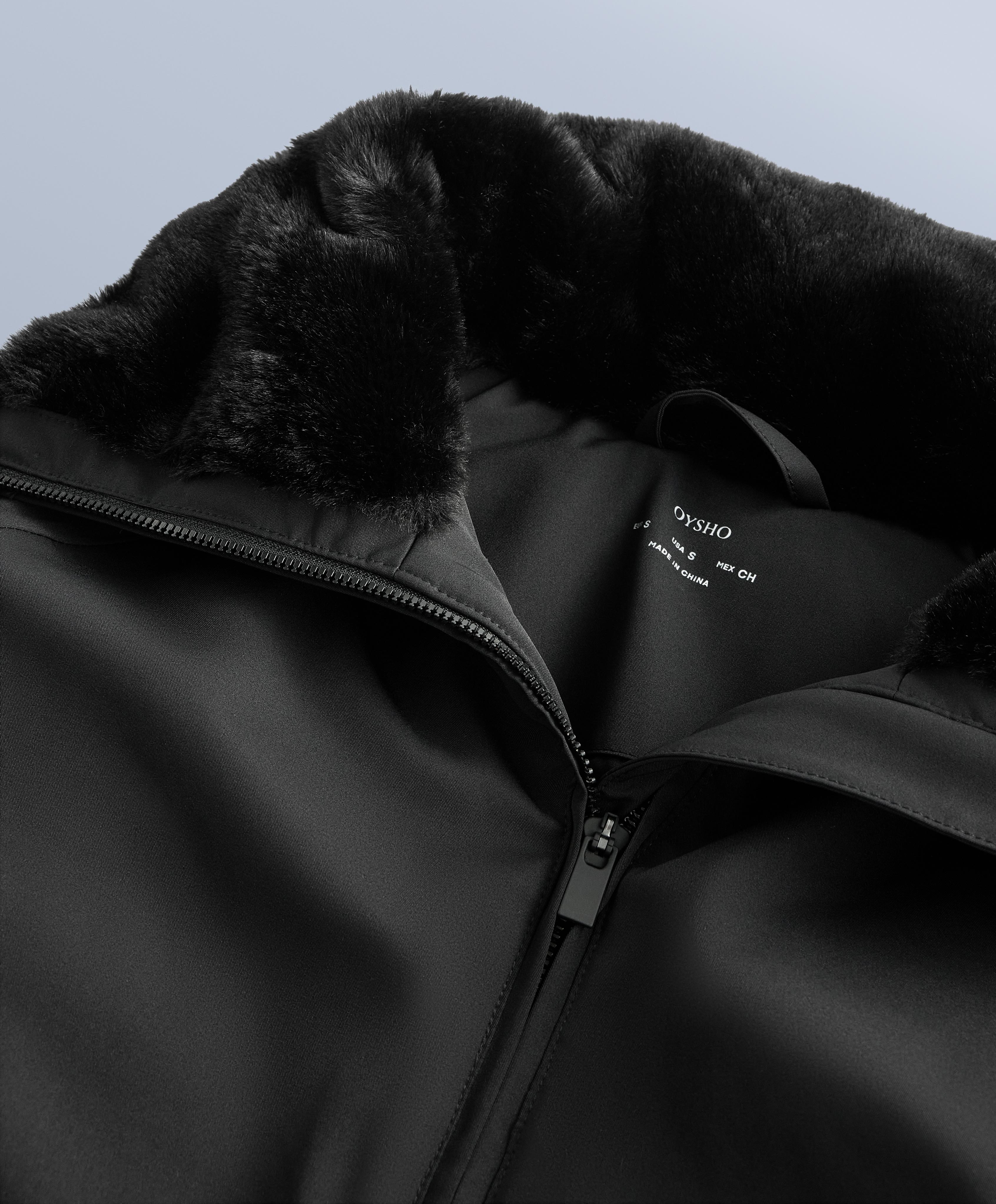 Primaloft® SKI waterproof padded jacket — BLACK