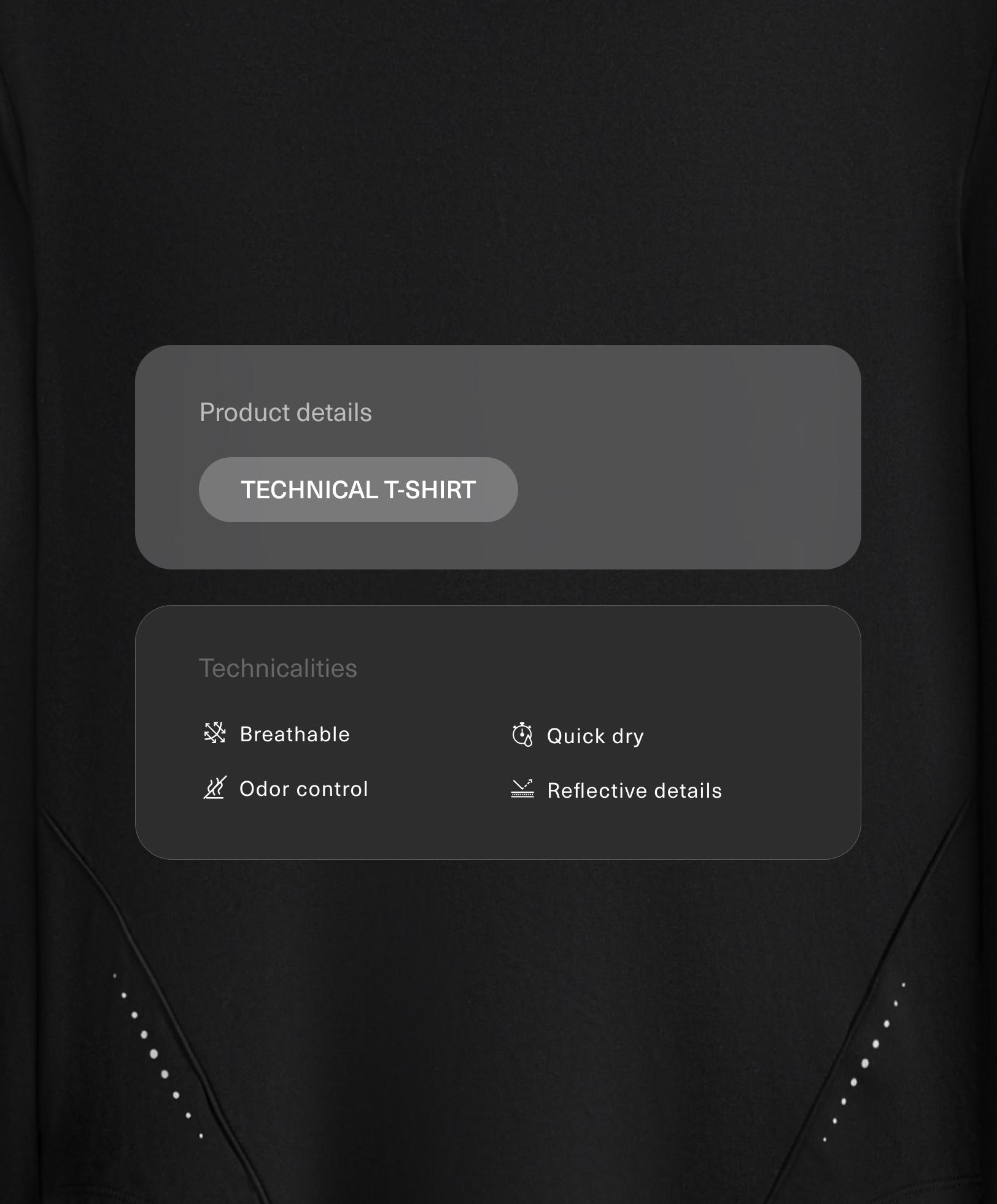 Лонгслів з високотехнологічної тканини - Розпродаж