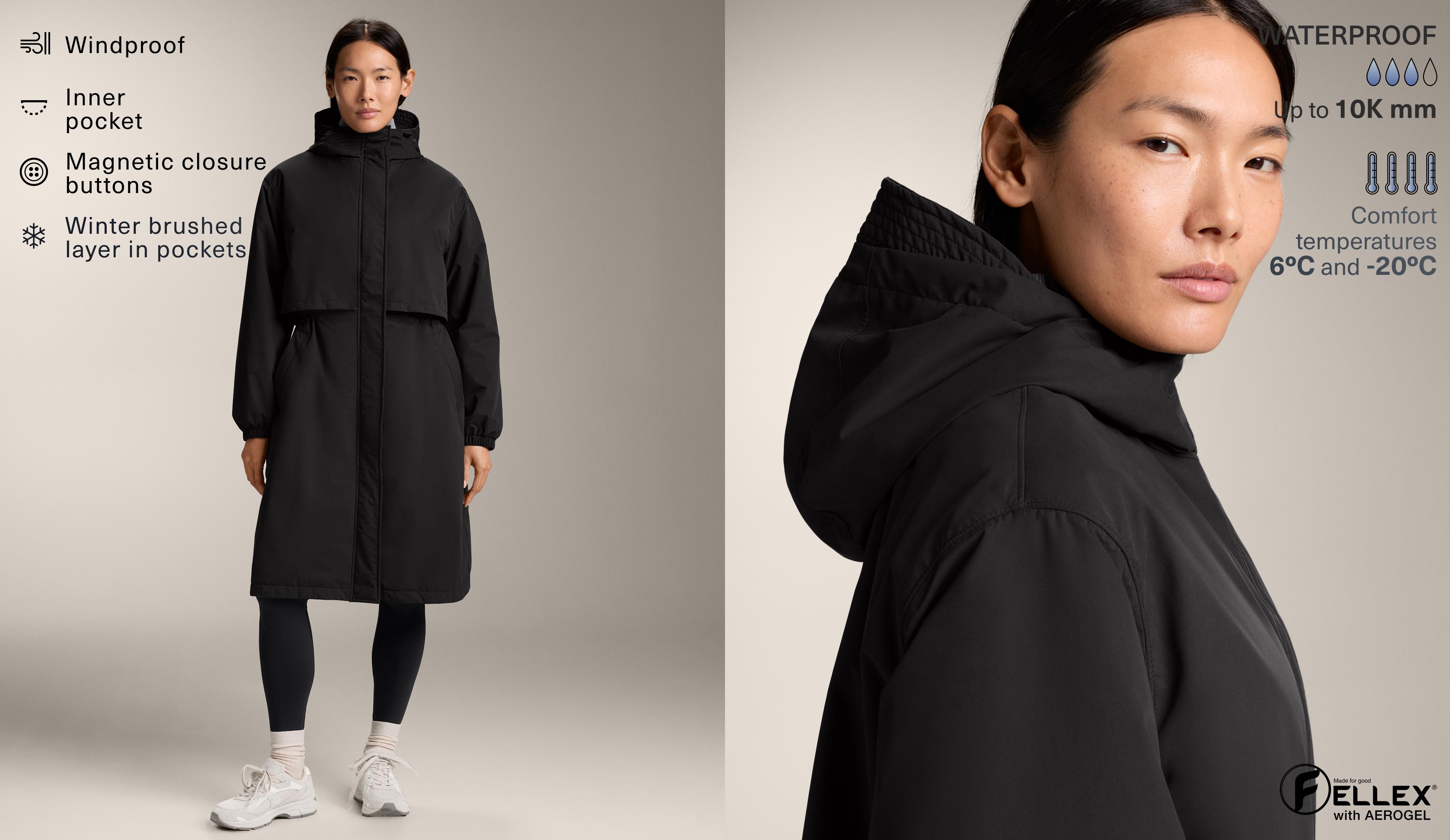 FELLEX® AEROGEL 10K waterproof long padded jacket