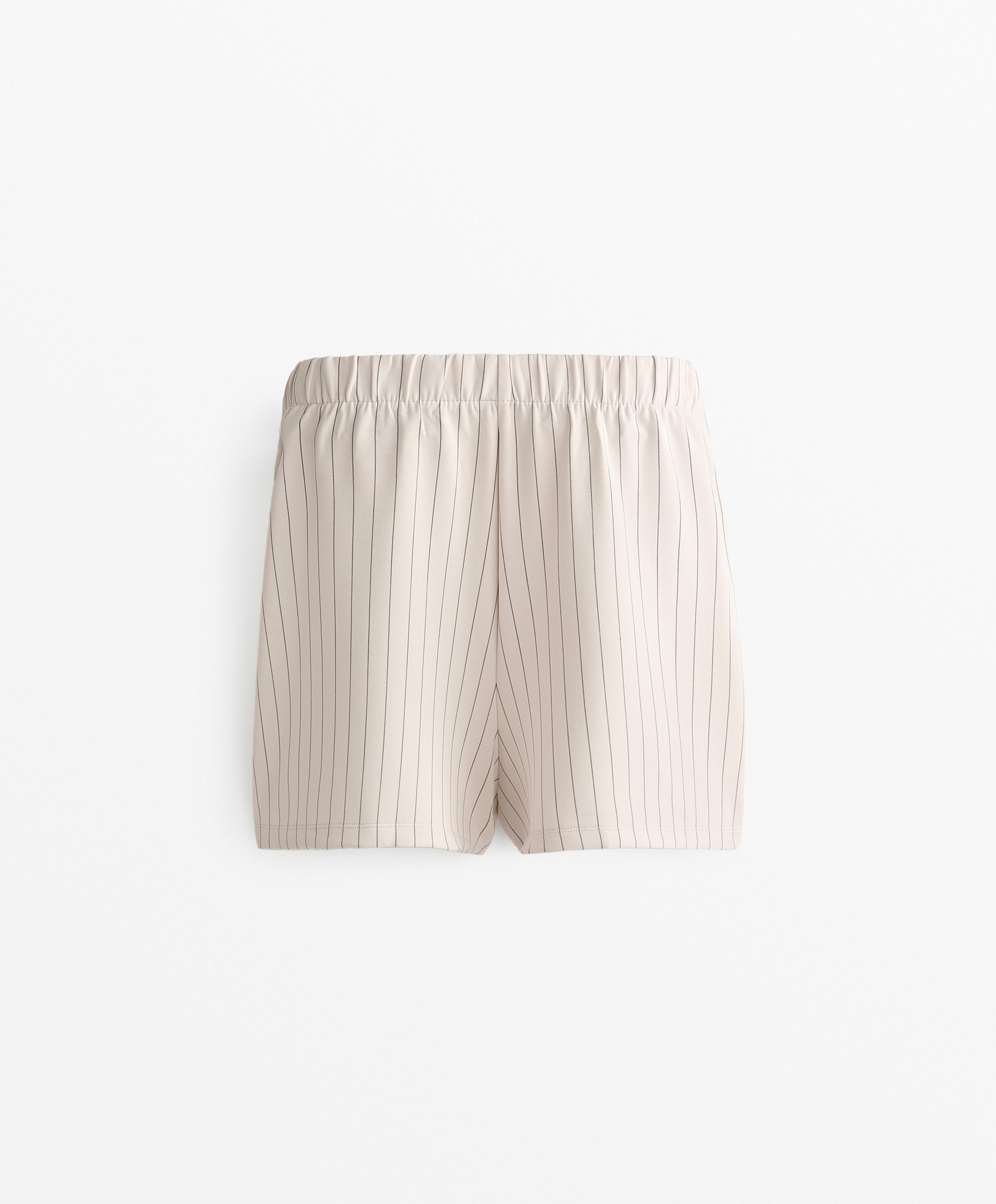 Soft-touch modal tie skort