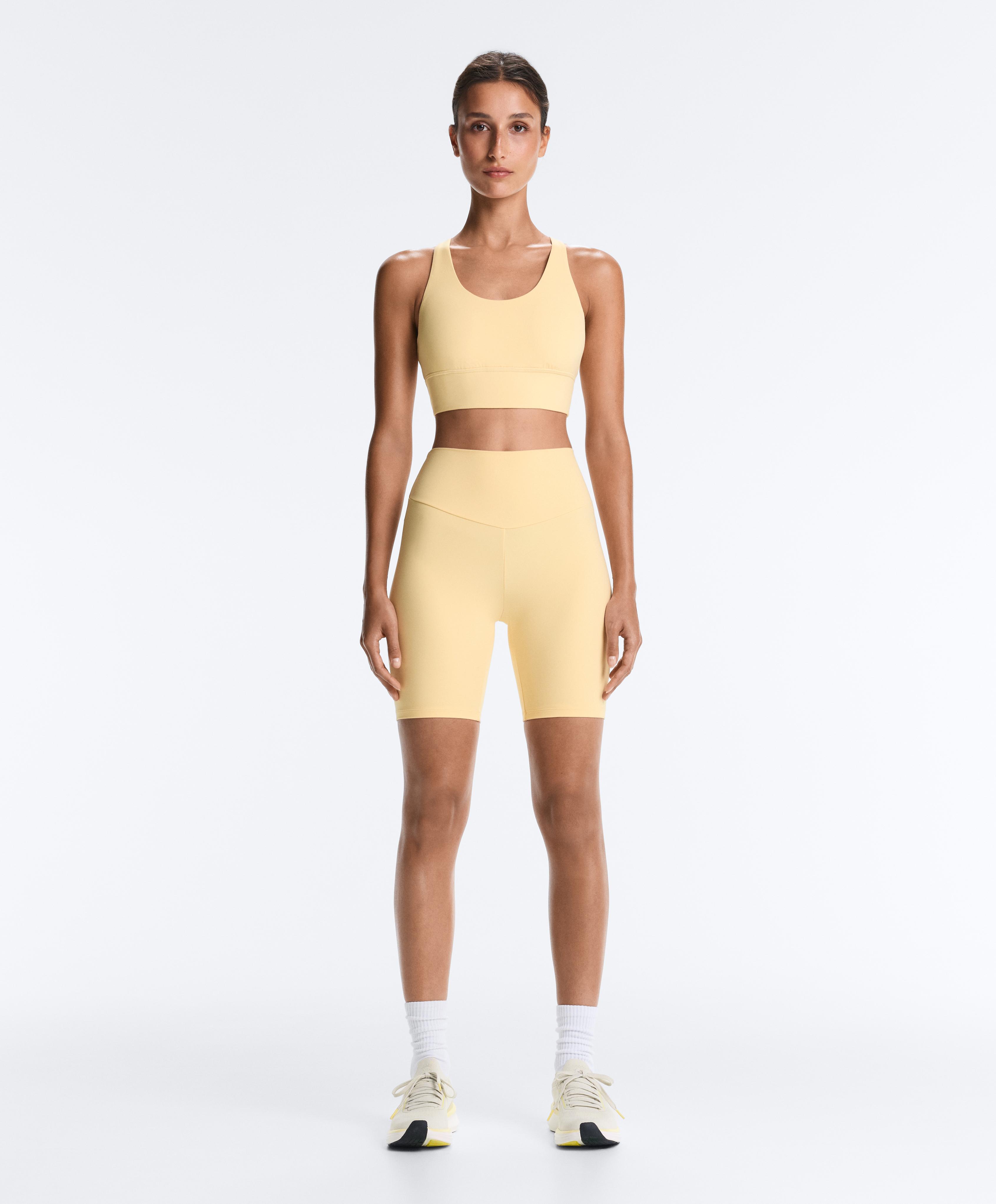 Yellow comfortlux biker total look