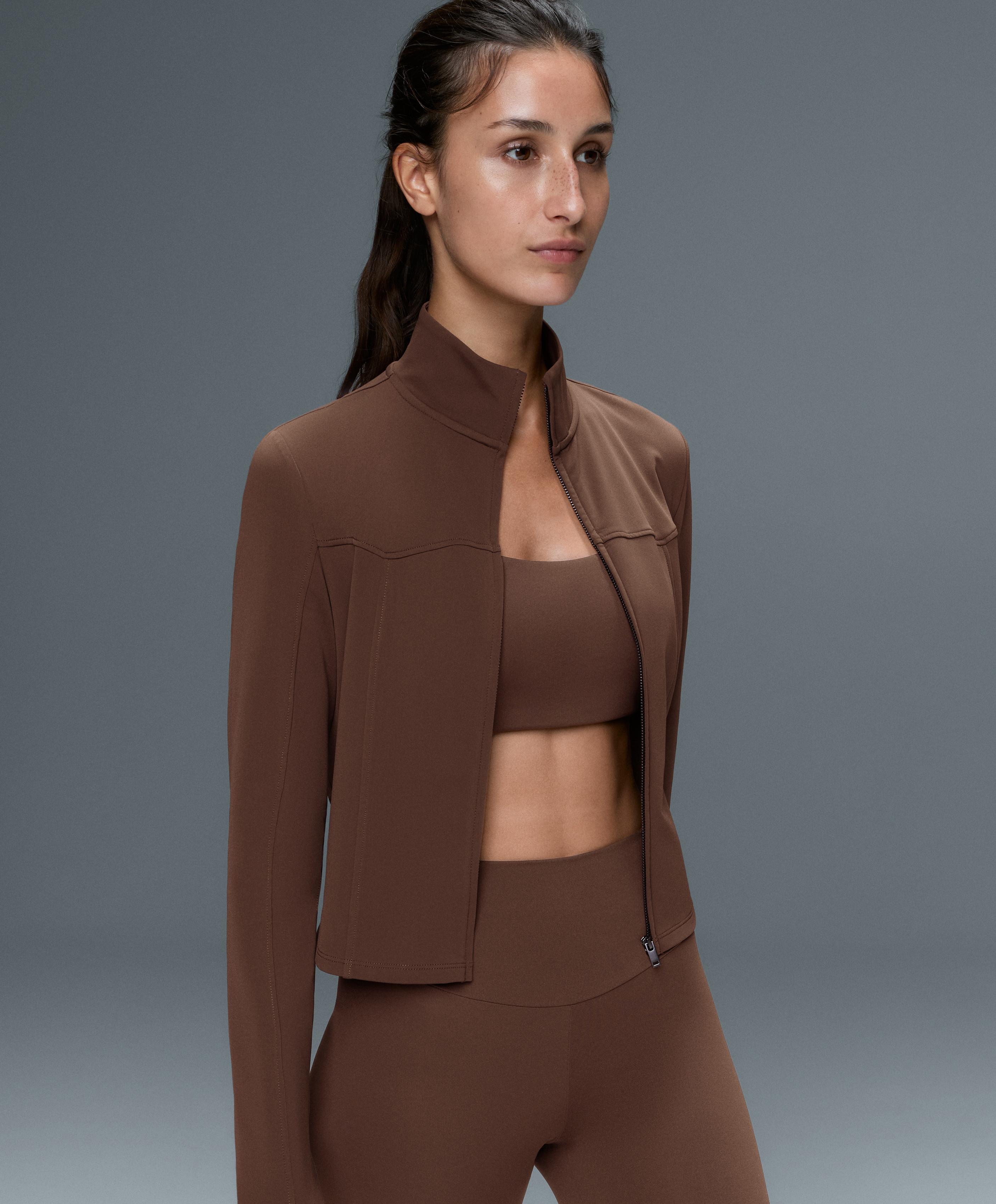 Light warm boxy technical jacket — COCOA