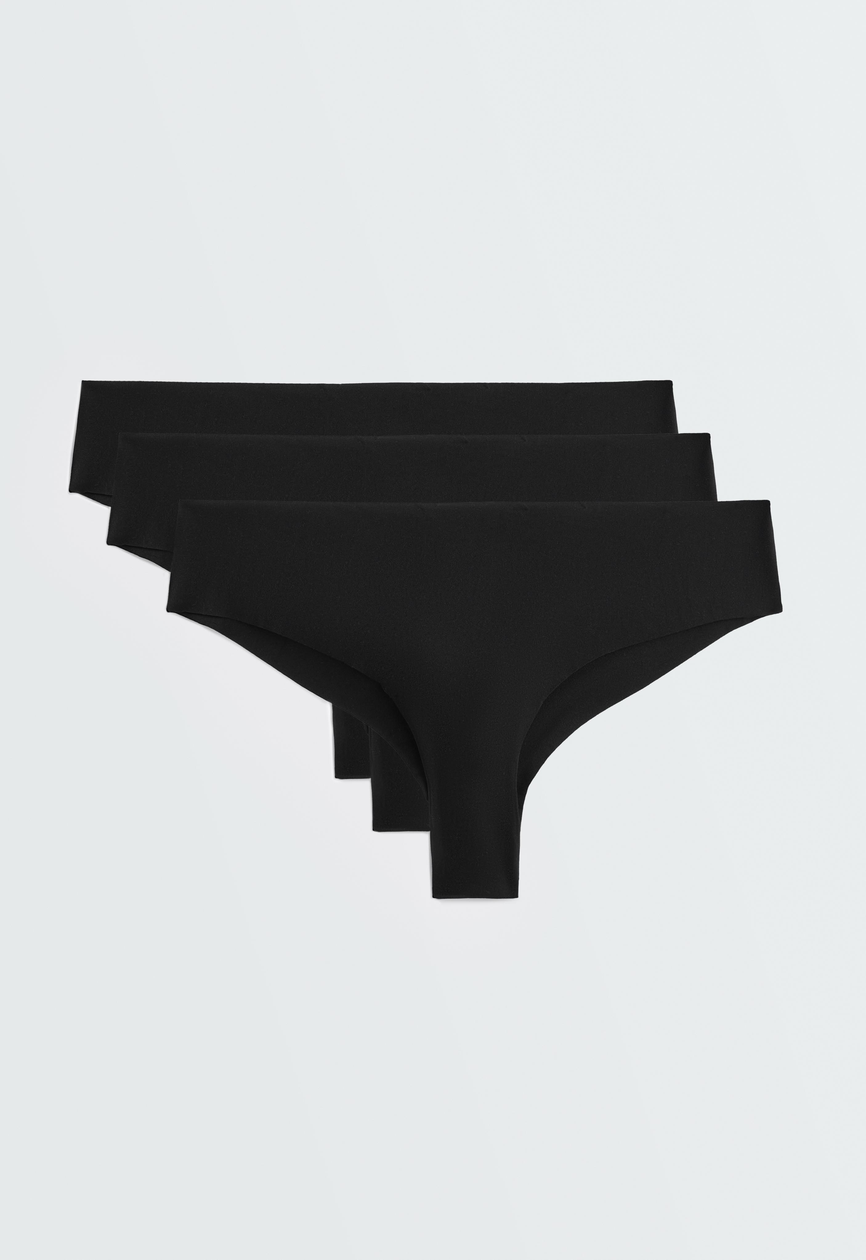 3 bragas brasileñas mezcla poliamida invisible 3 bragas brasileñas mezcla poliamida invisible