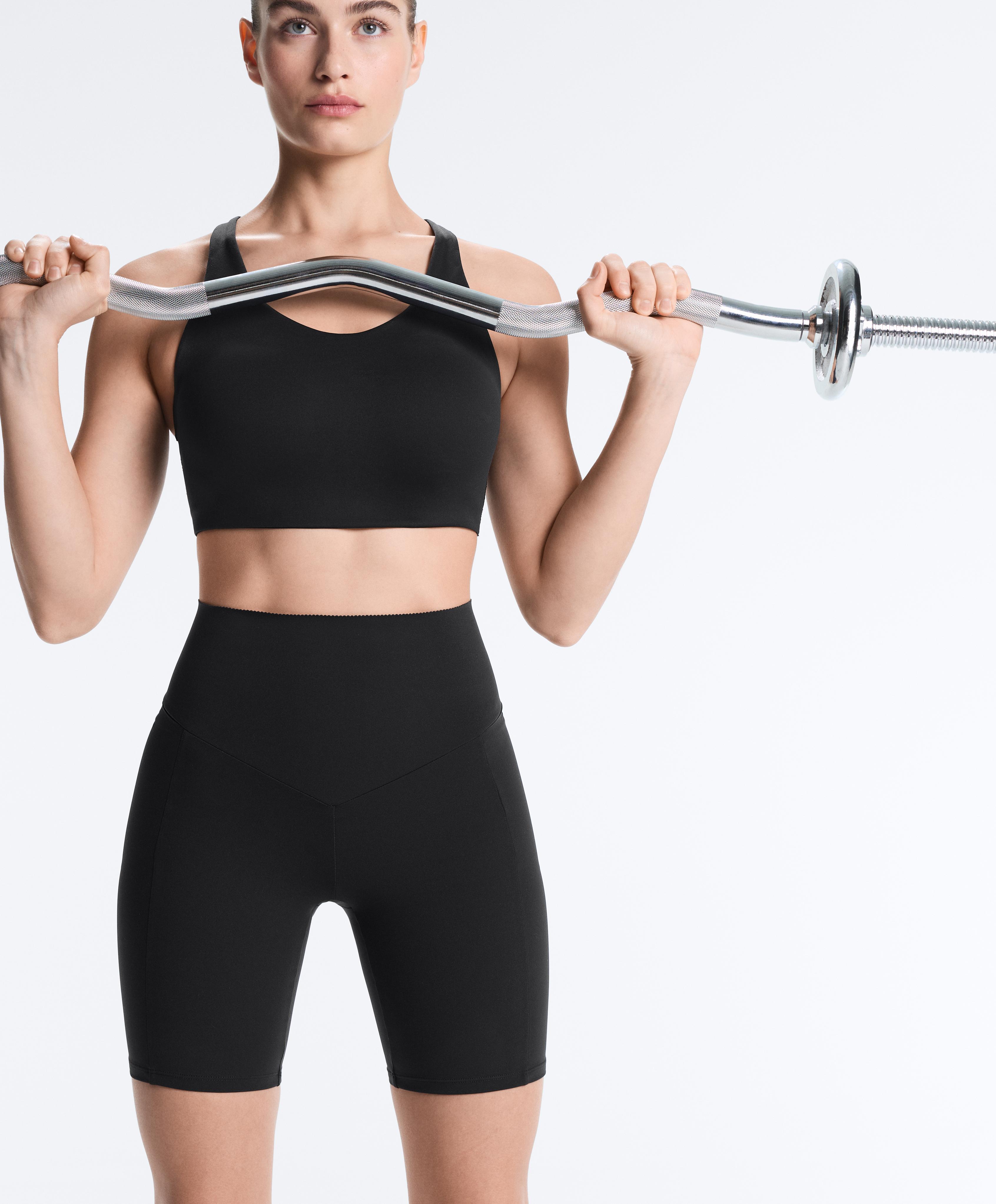 High Rise Compressive Pocket 20cm Cycling Leggings