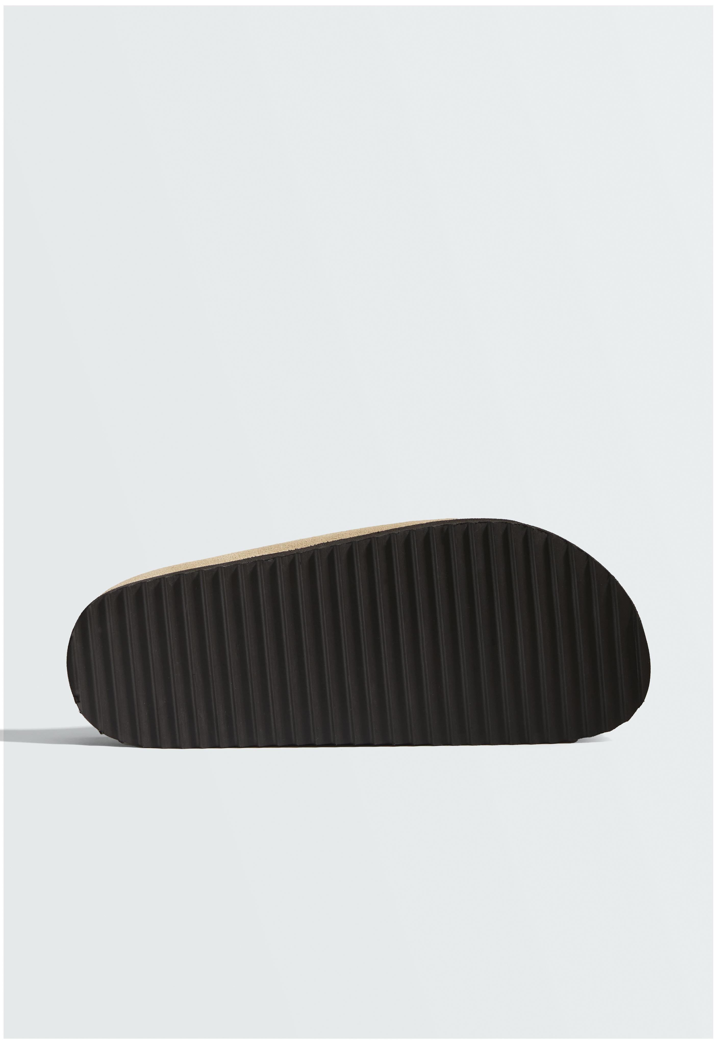 SUEDE MULES — SAND