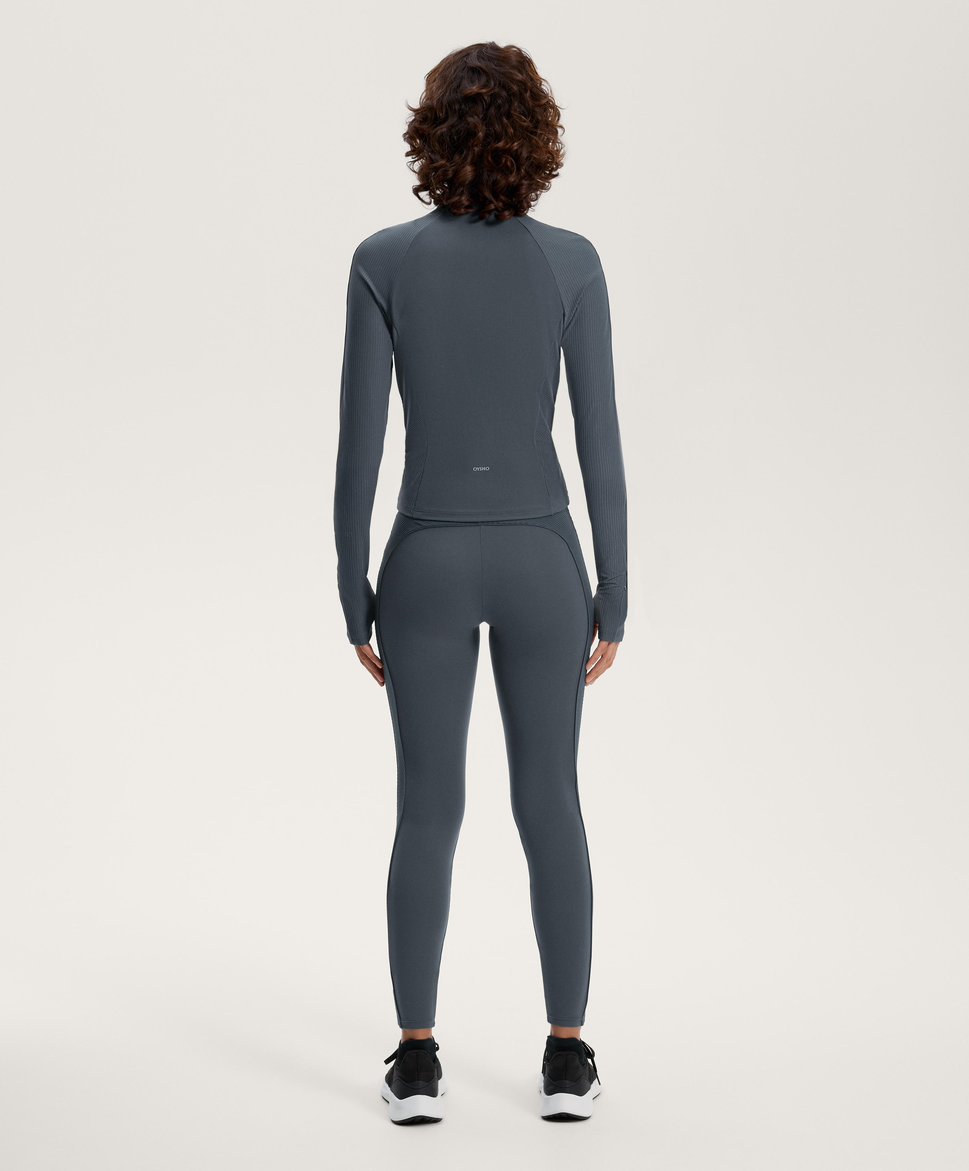 Anthracite blue rib comfortlux Running total look with comfortlux rib - Sale