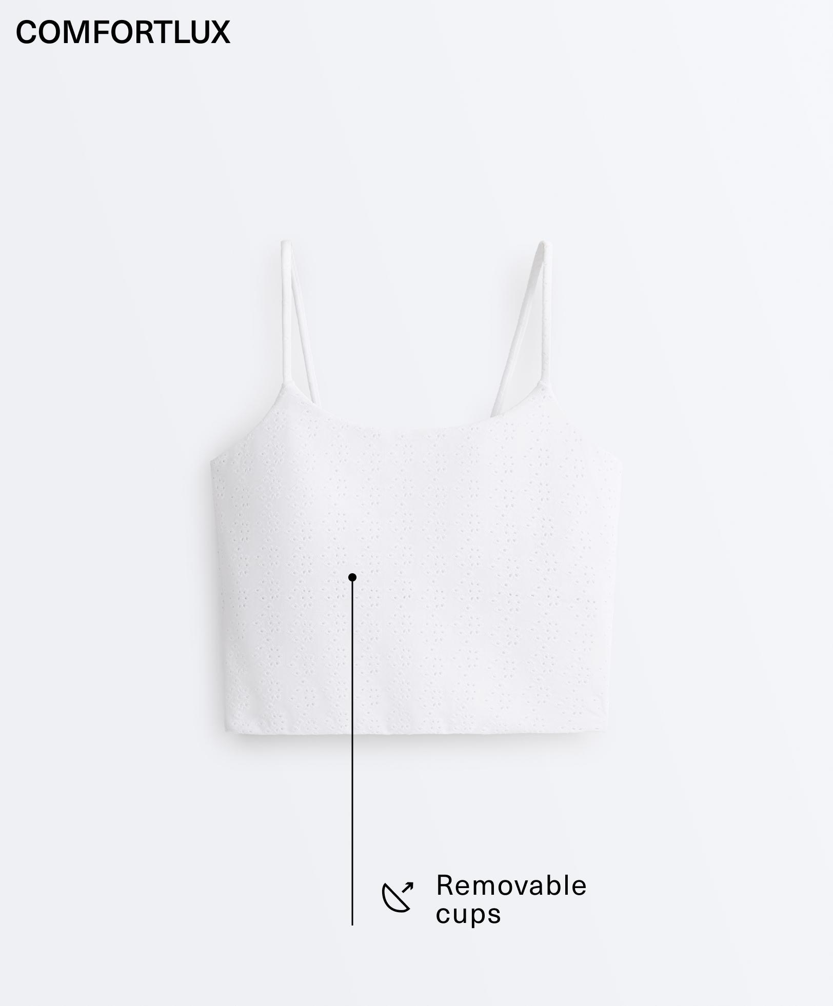 Embroidered Comfortlux tank top Embroidered Comfortlux tank top
