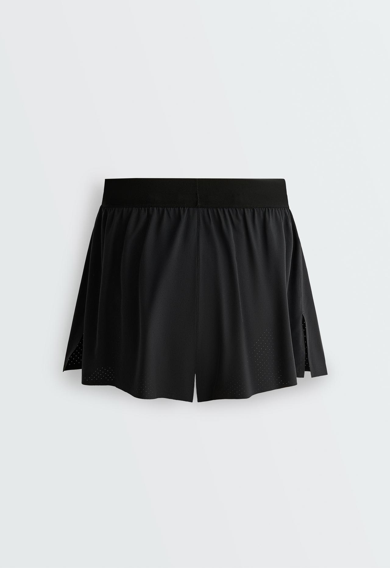 Technical Shorts Mid rise 7cm — BLACK
