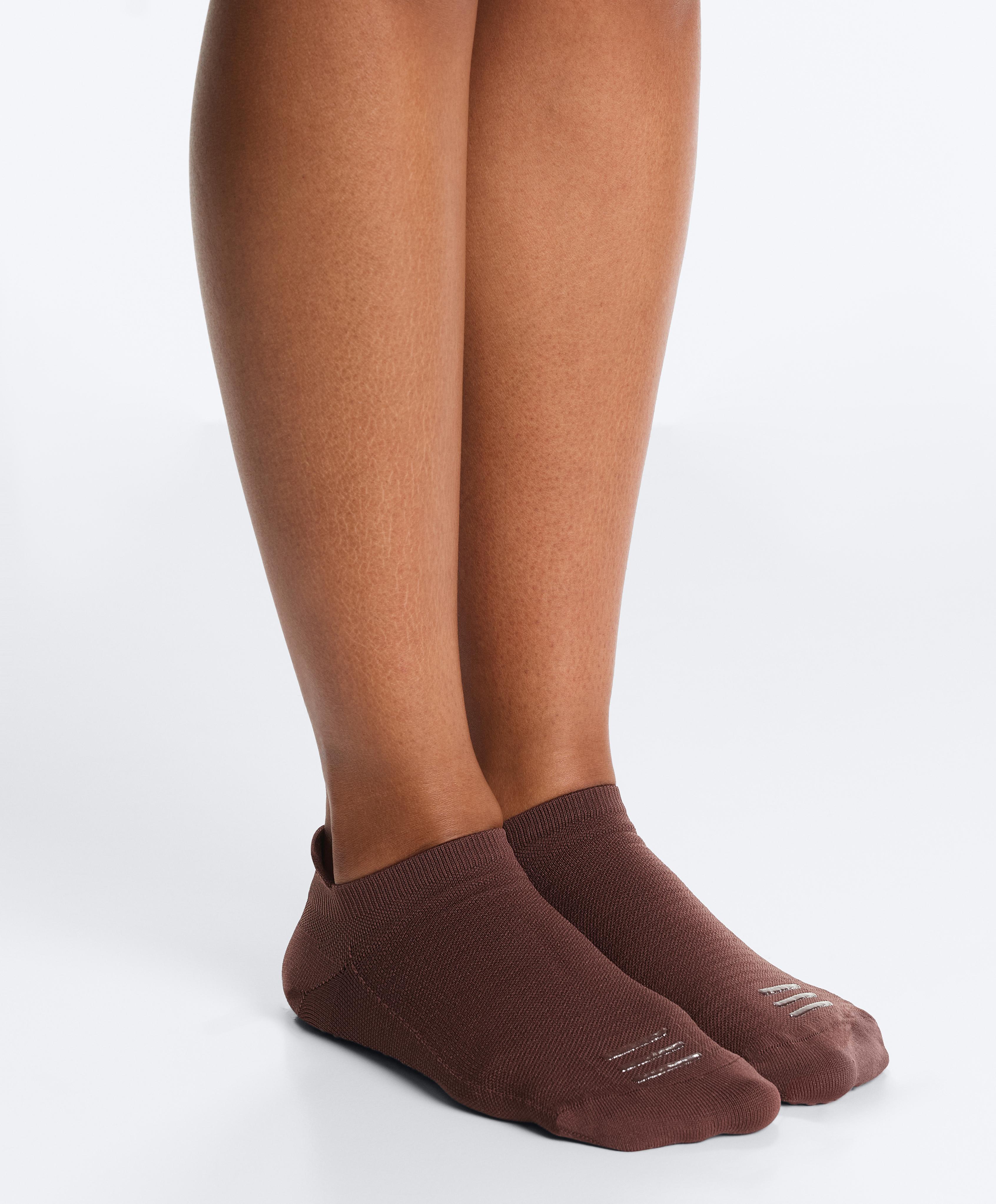 Набір з 2 пар шкарпеток sneaker з суміші поліаміду для йоги та пілатесу