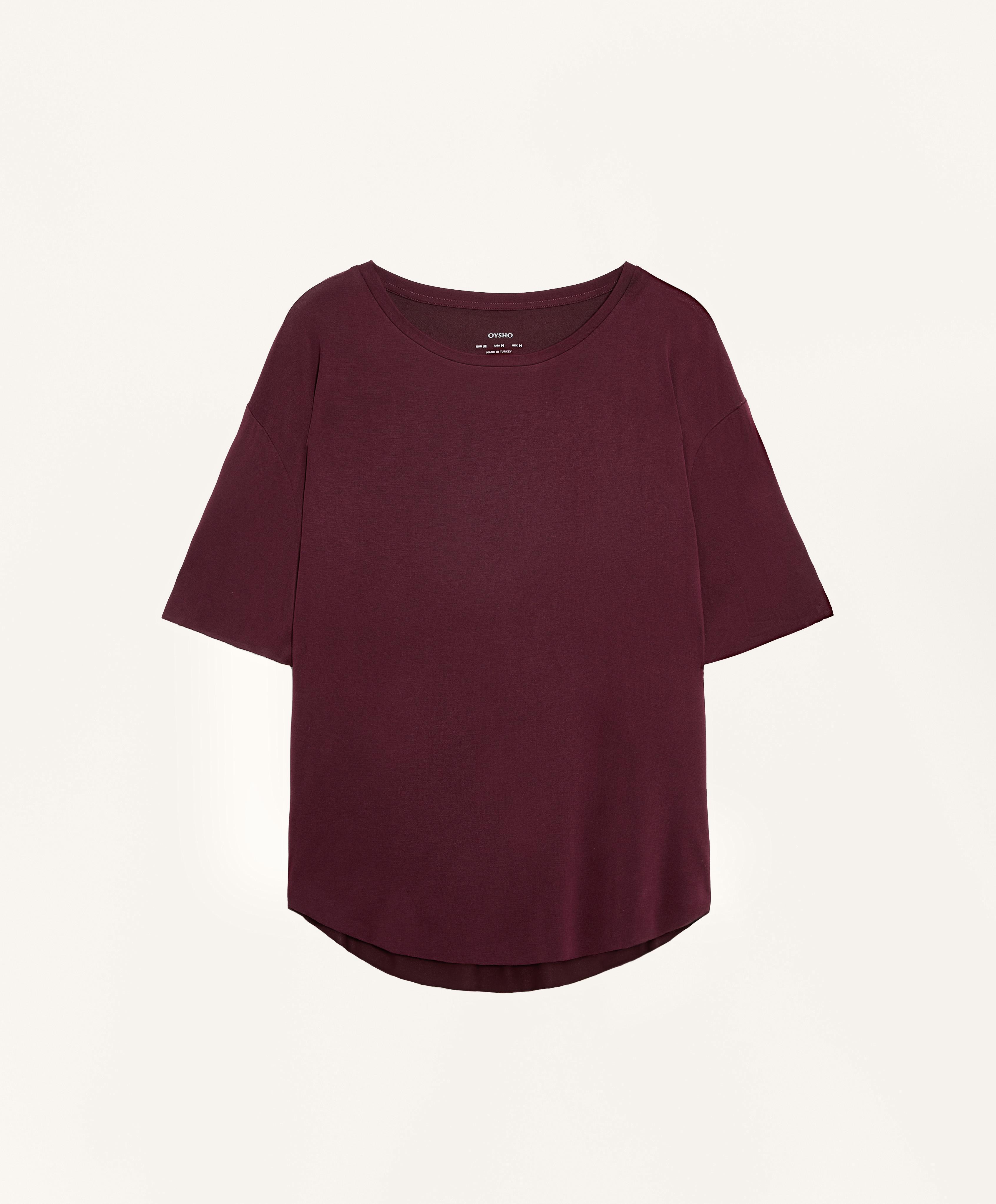 Short sleeve modal blend T-shirt
