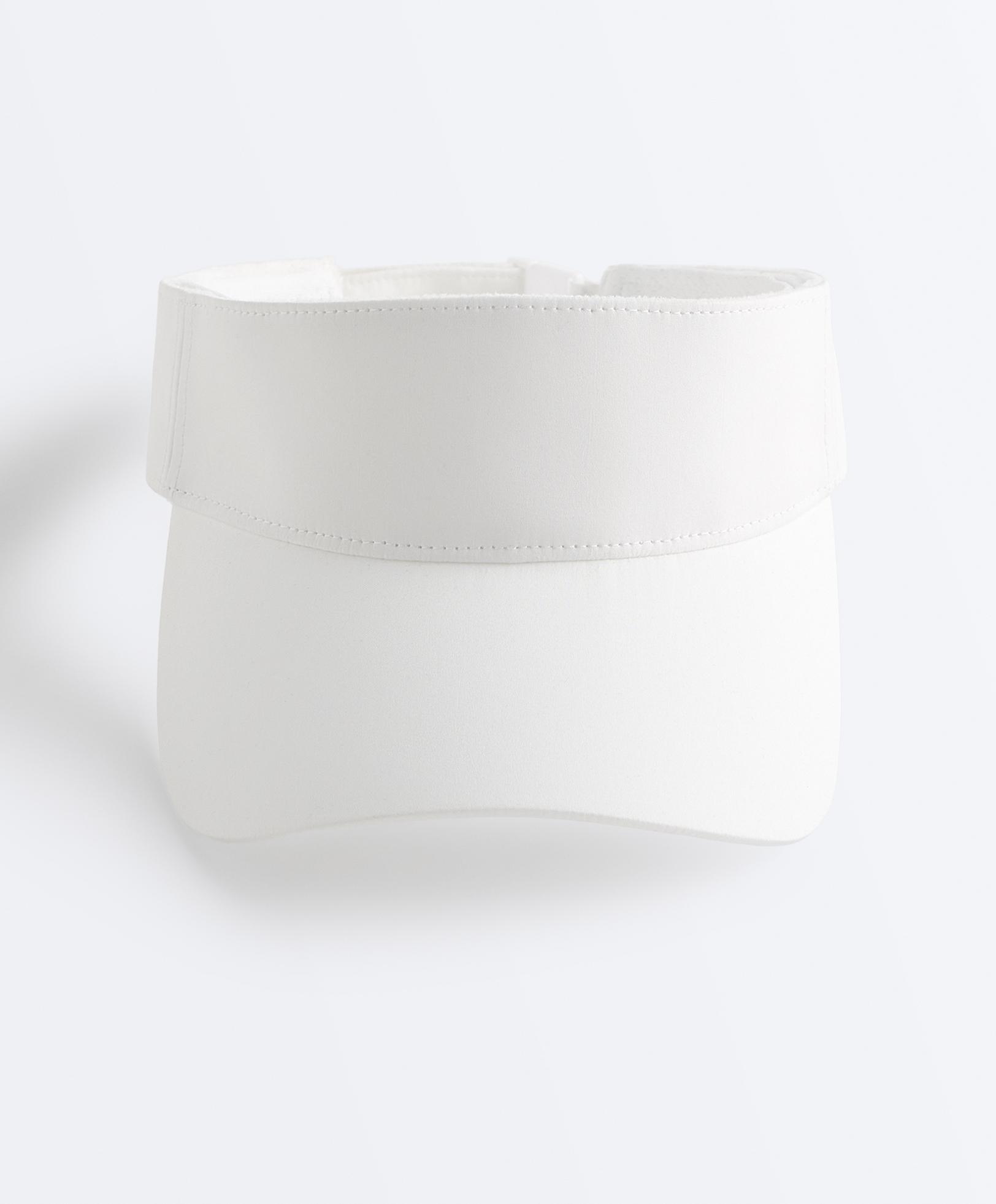 Sports visor — WHITE
