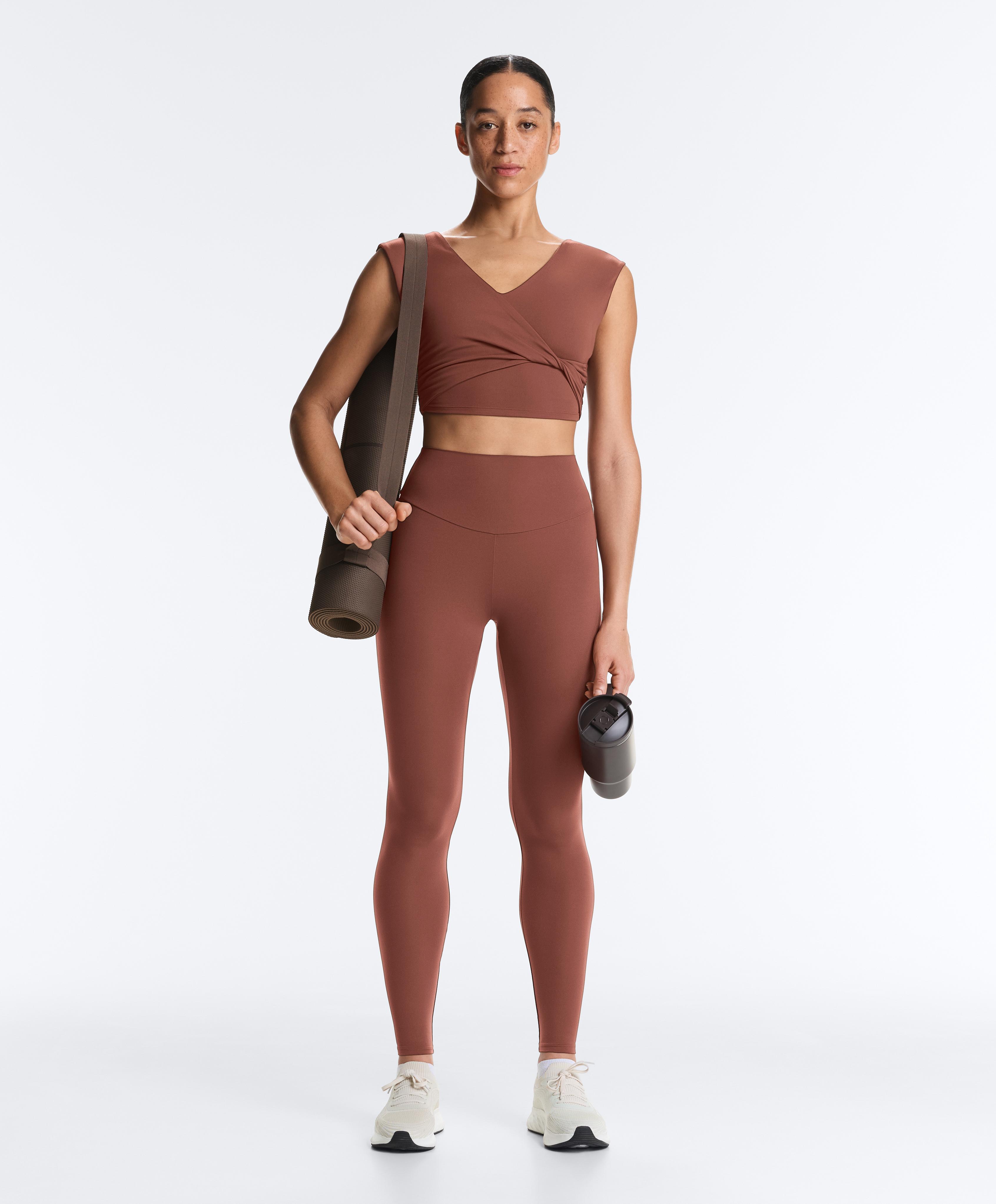 Crossover Comfortlux tank top — MAHOGANY