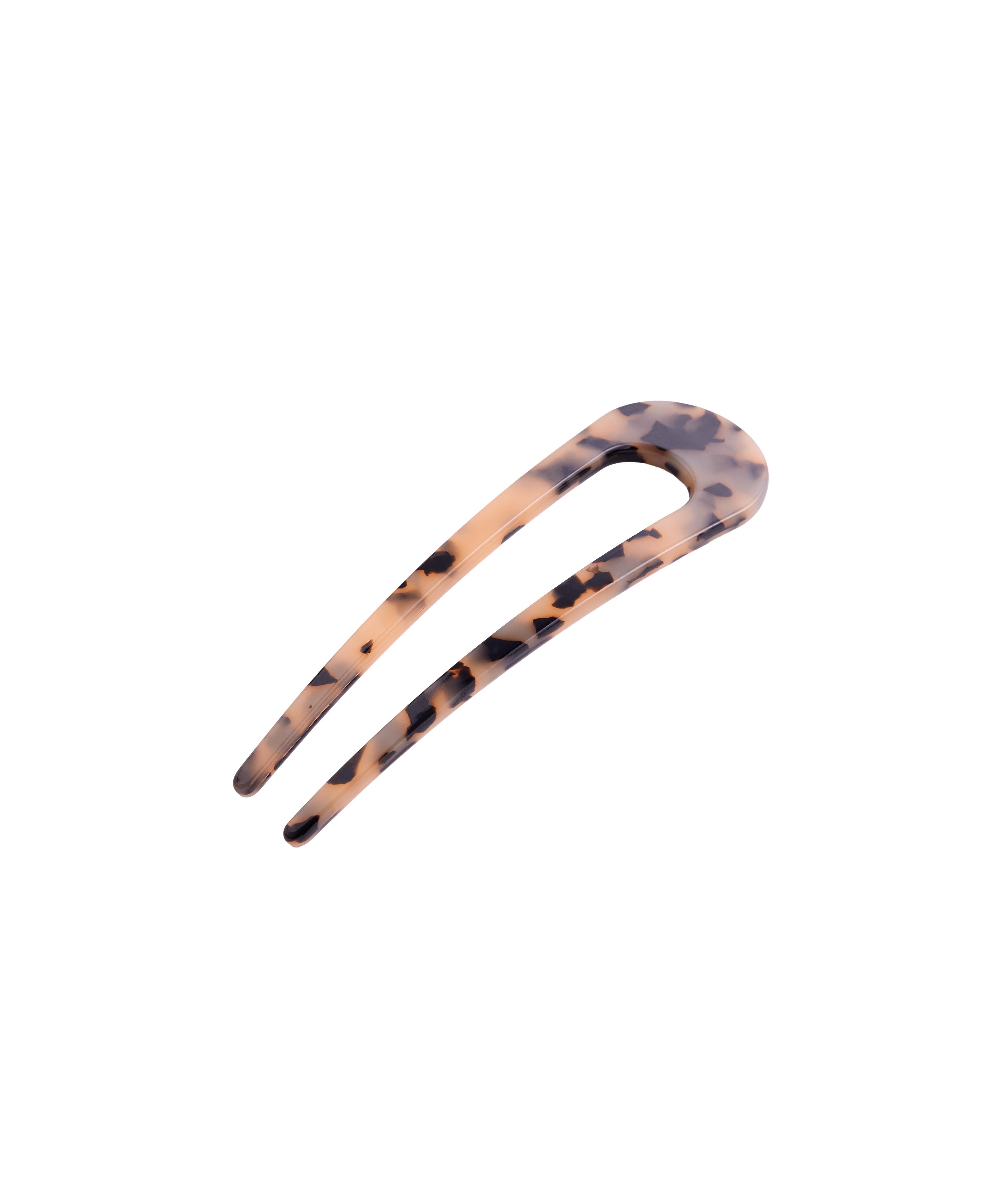 12cm hair slide — BLACK