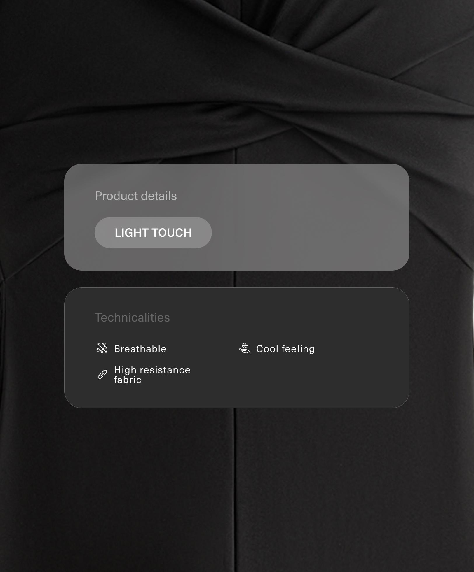 Combinaison pantalon Light Touch drapée - Soldes Combinaison pantalon Light Touch drapée - Soldes