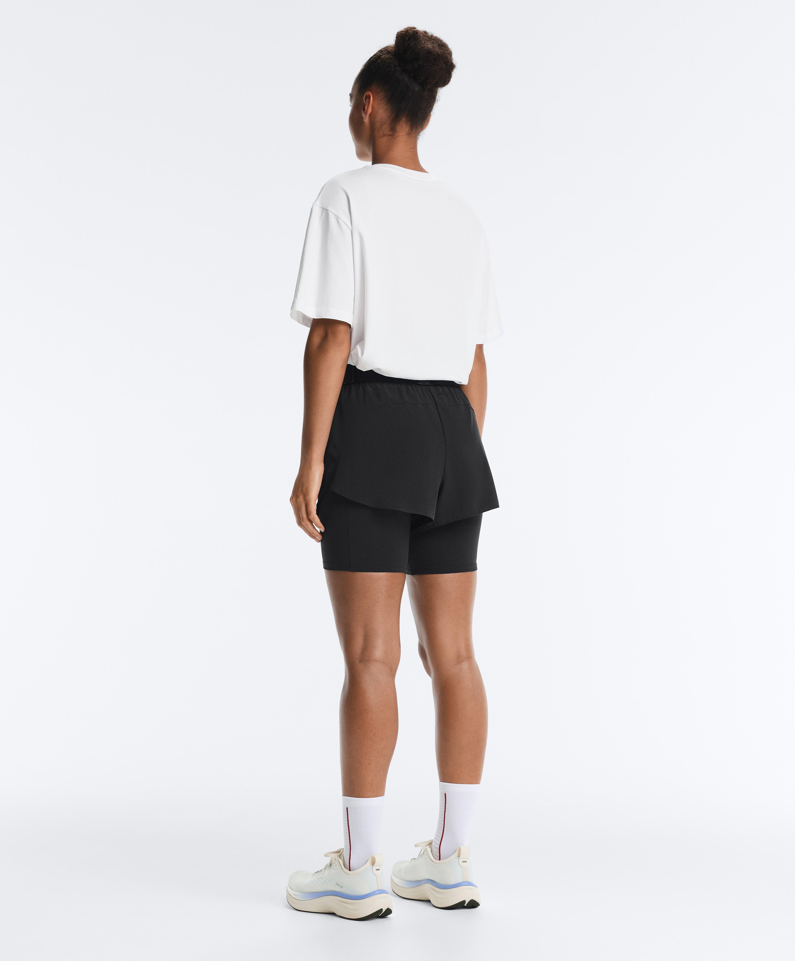 Boxy cotton blend T-shirt London — WHITE 