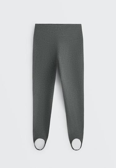 Leggings ankle-length super high rise comfortlux stirrup — DARK GREY MELANGE 7