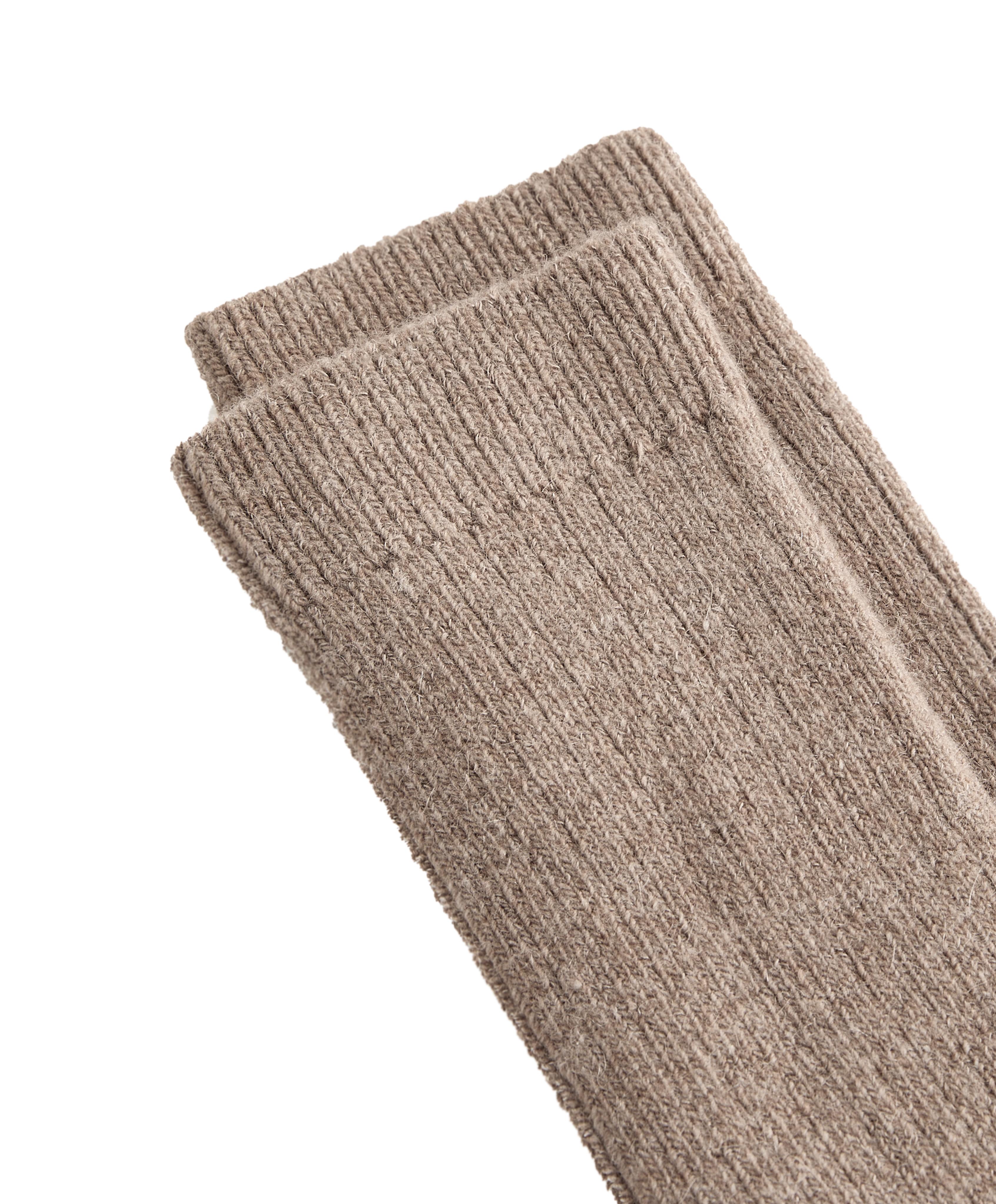 Classic socks 15% cashmere 10% wool — TAN MELANGE