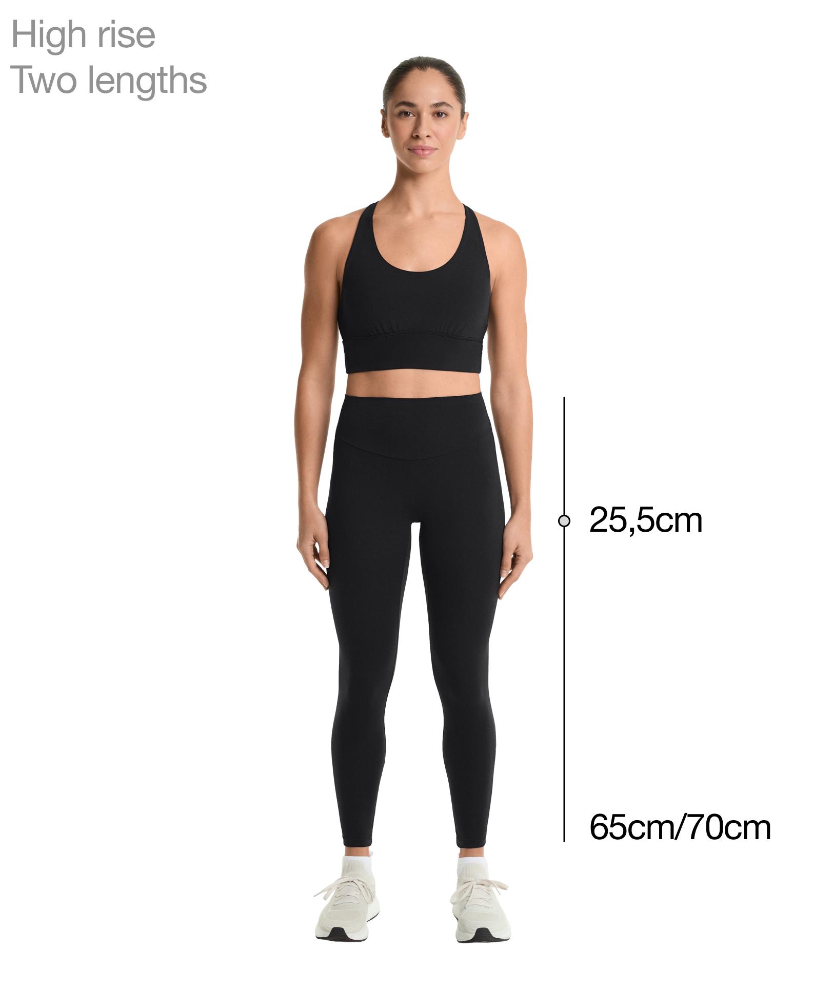 Comfortlux high-rise ankle-length leggings