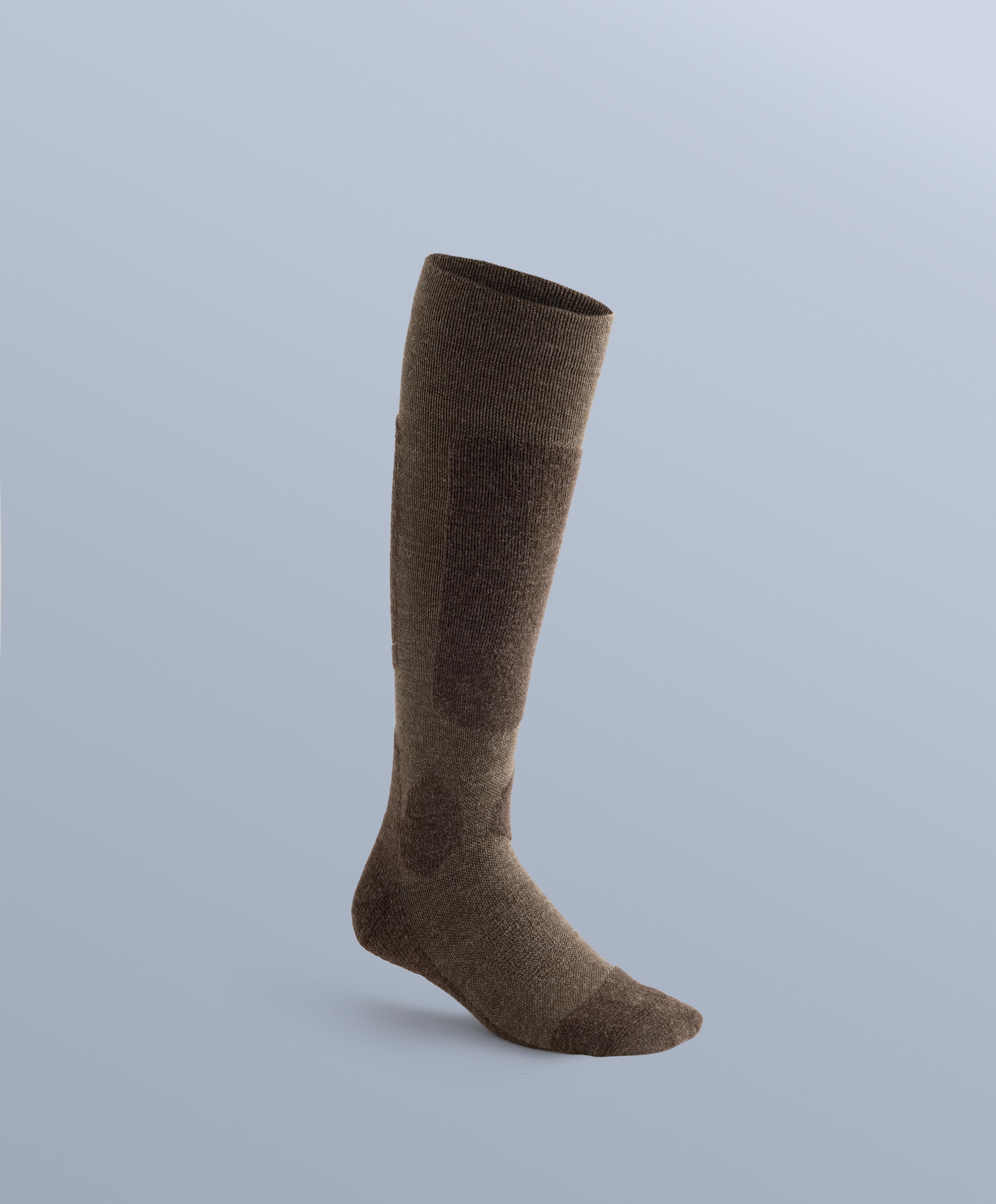 WOOLMARK® wool blend long ski socks