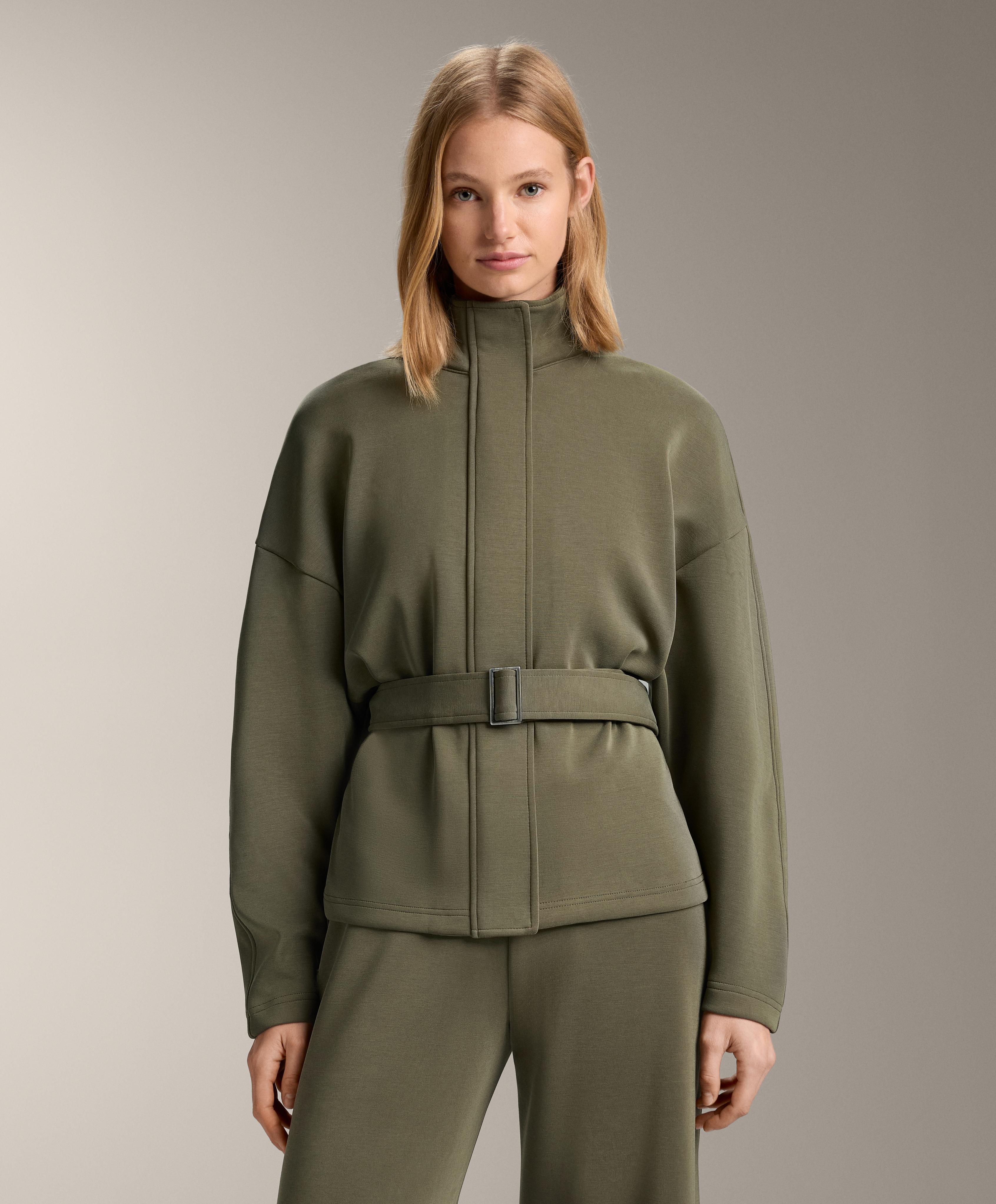 Veste à ceinture contenant du modal brushed Veste à ceinture contenant du modal brushed