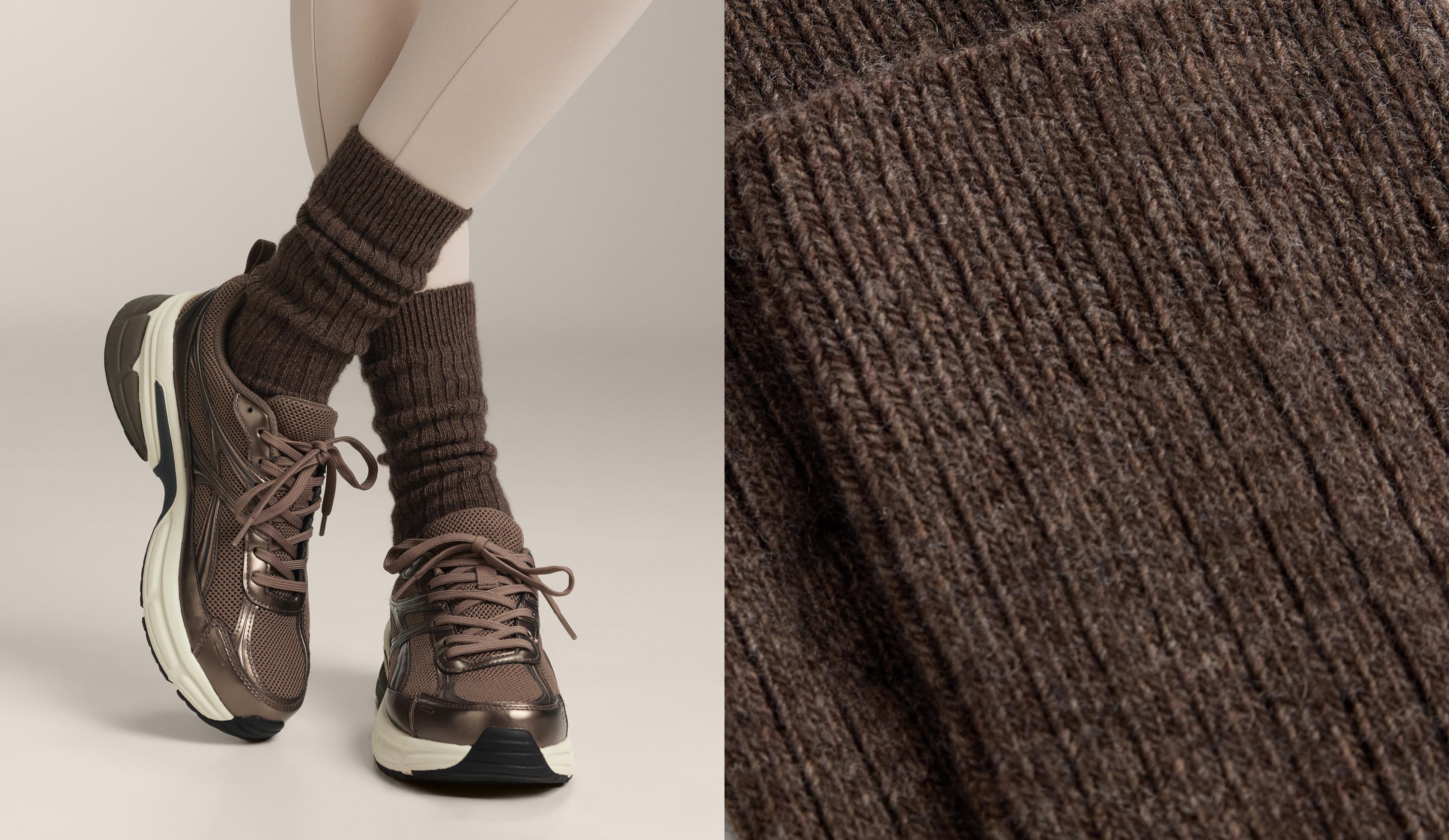 Classic socks 15% cashmere 10% wool