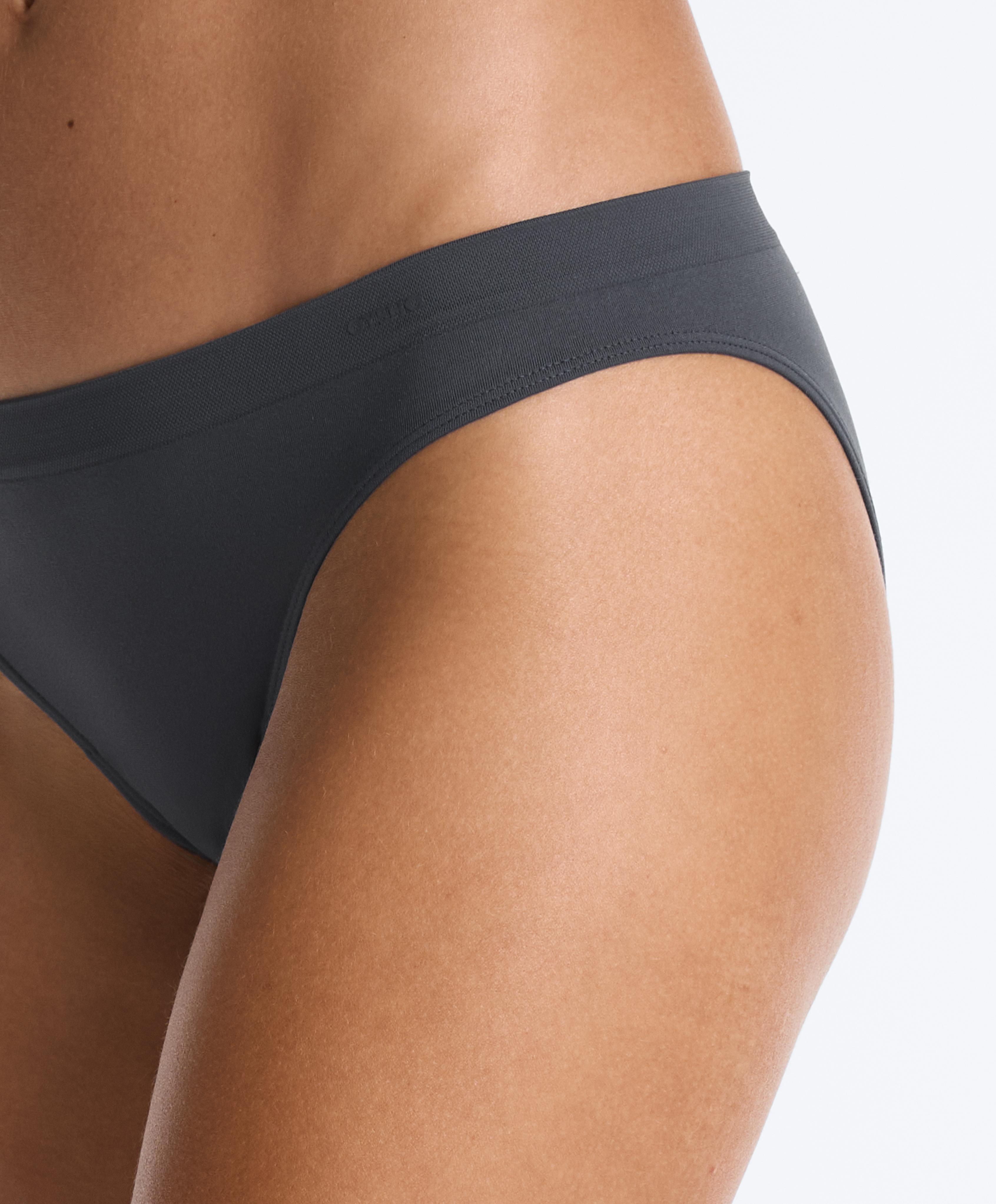 5 seamless polyamide blend classic briefs — NAVY BLUE