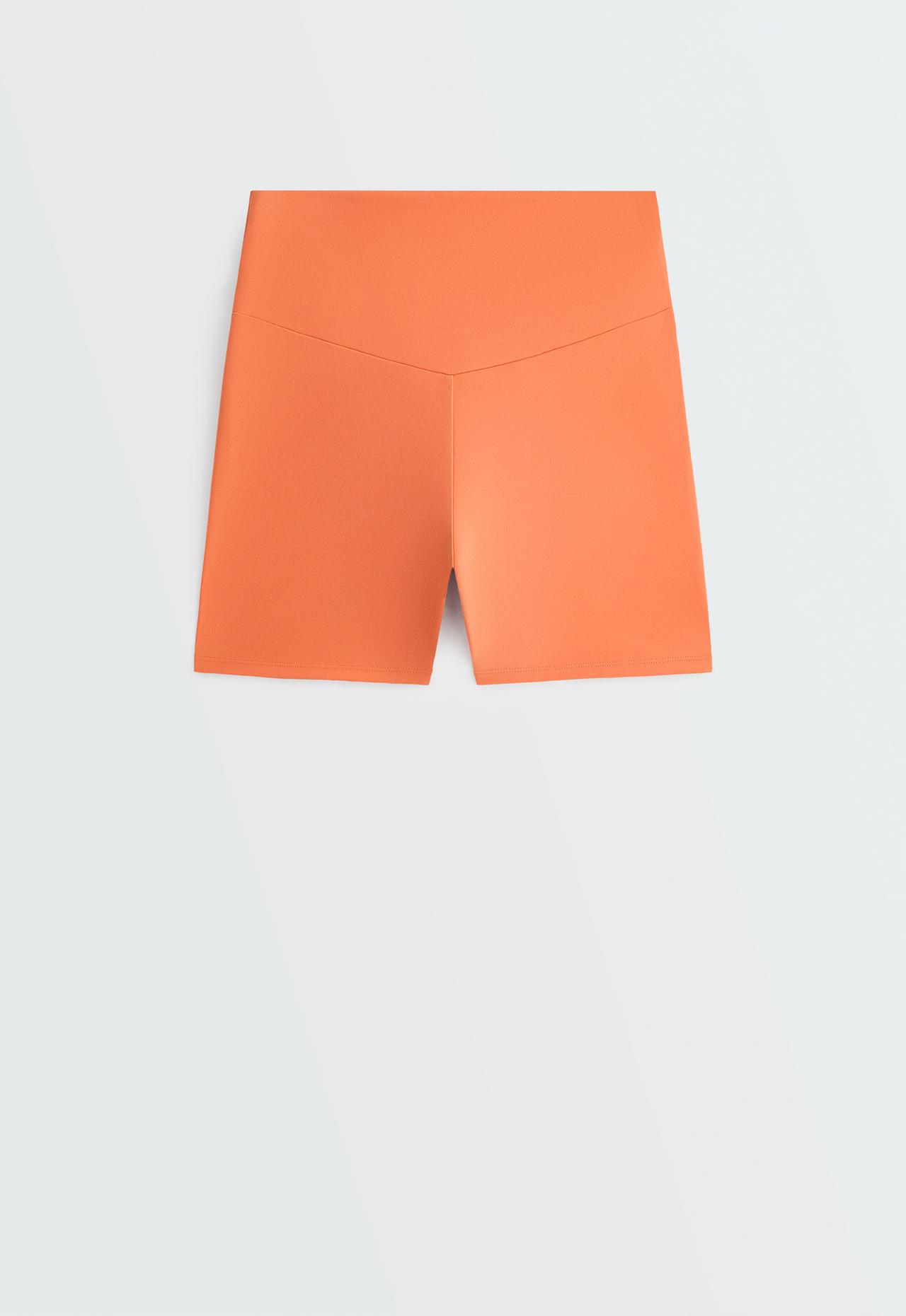 Hot pants high rise Comfortlux 10 cm — WASHED ORANGE