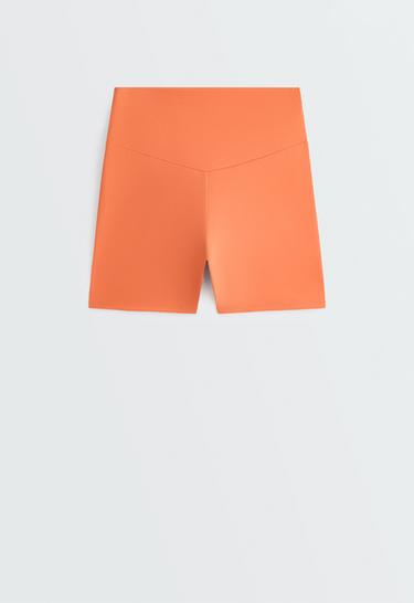 Hot pants high rise Comfortlux 10 cm — WASHED ORANGE 7