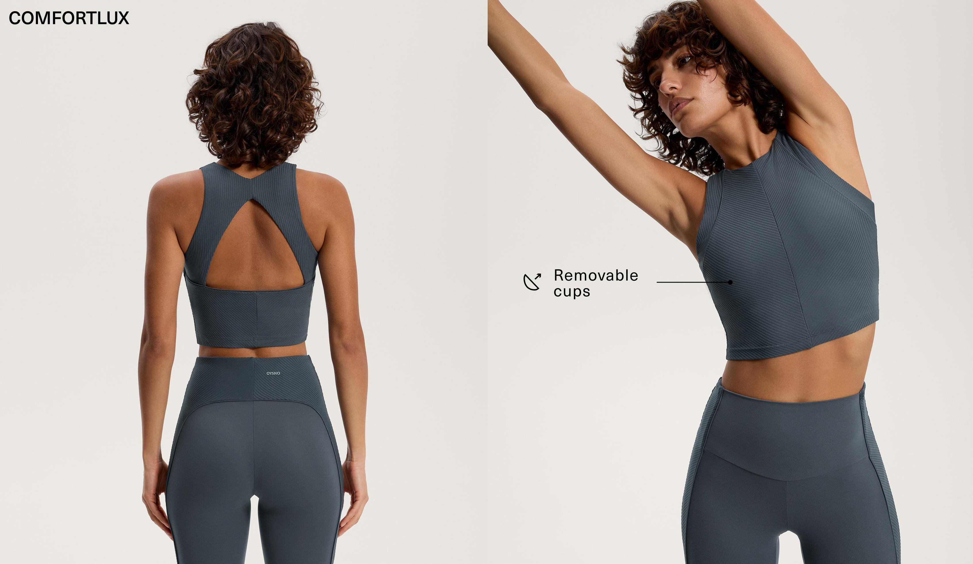 Comfortlux rib tank top