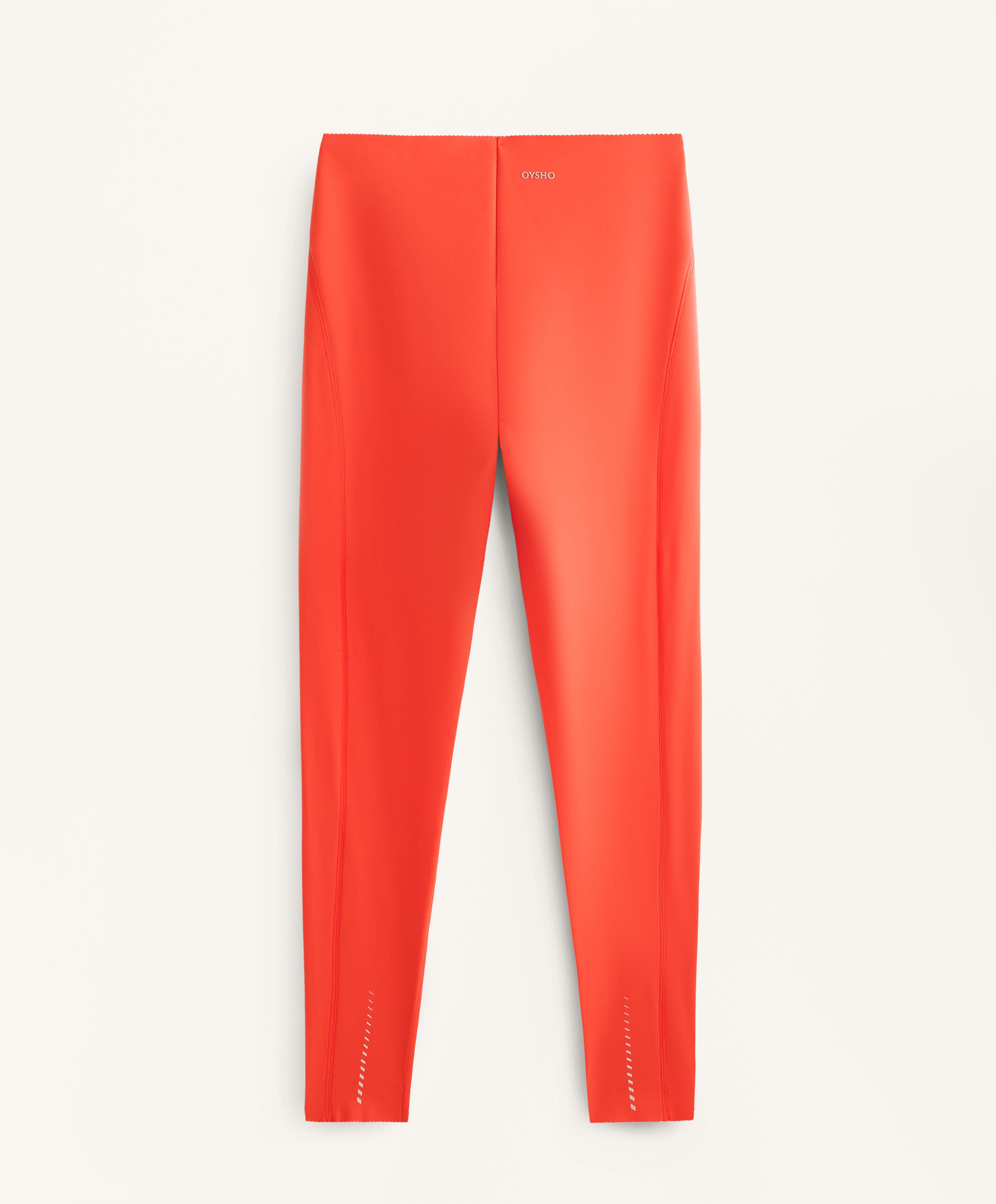 Compressive high rise ankle-length leggings 65 cm