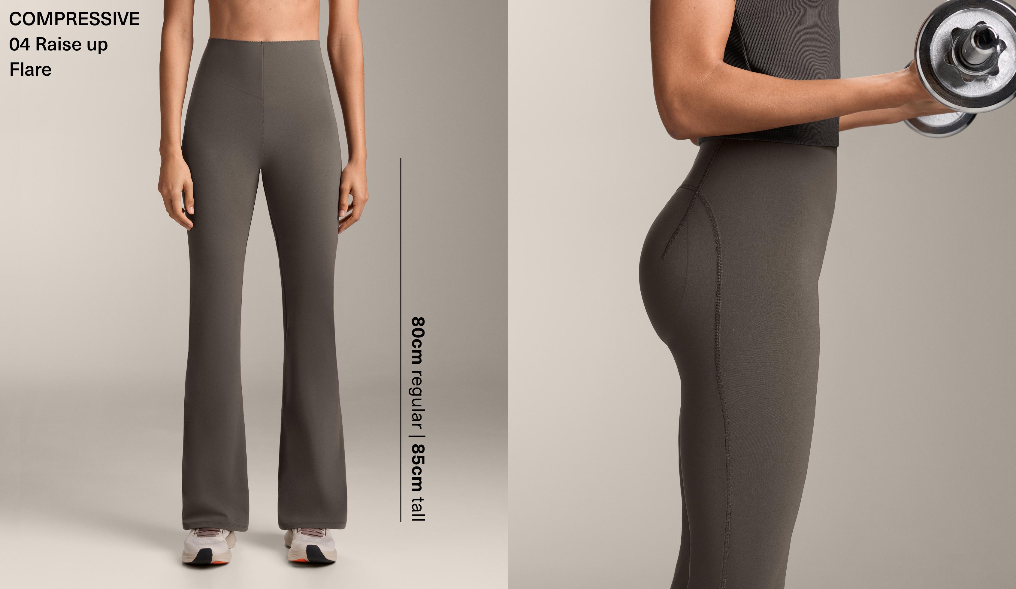 Панталон flare high rise Compressive raise up