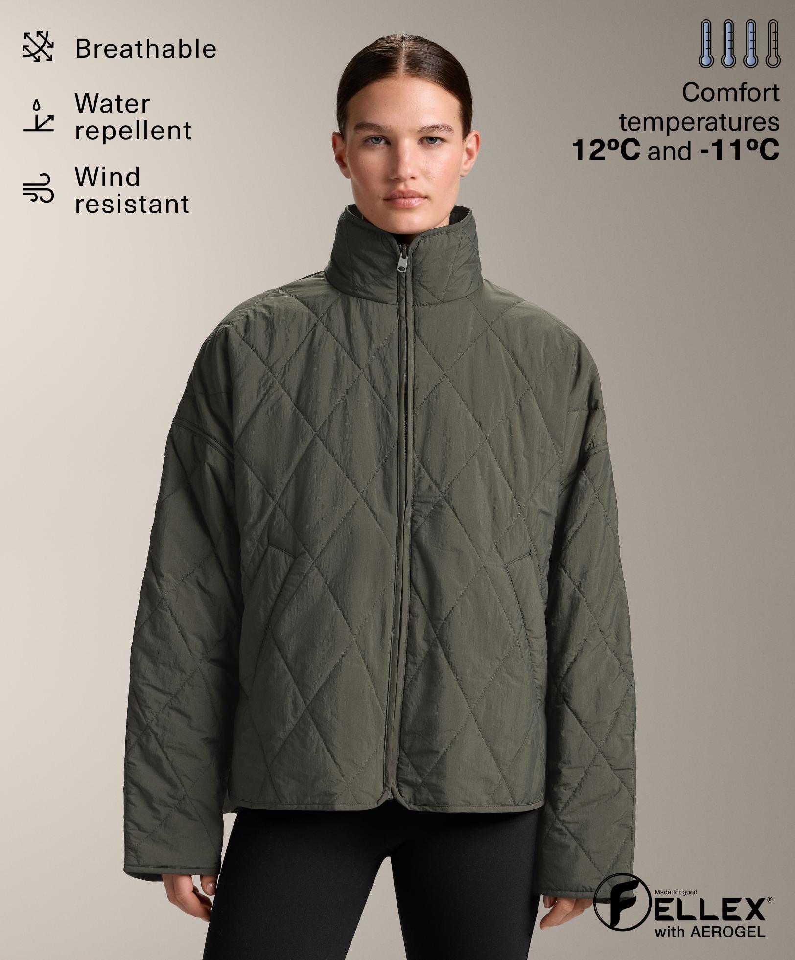 Water-repellent FELLEX® AEROGEL padded jacket