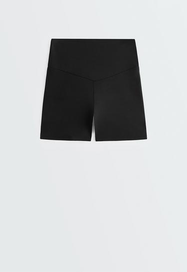 Hot pants high rise Comfortlux 10 cm — BLACK 7