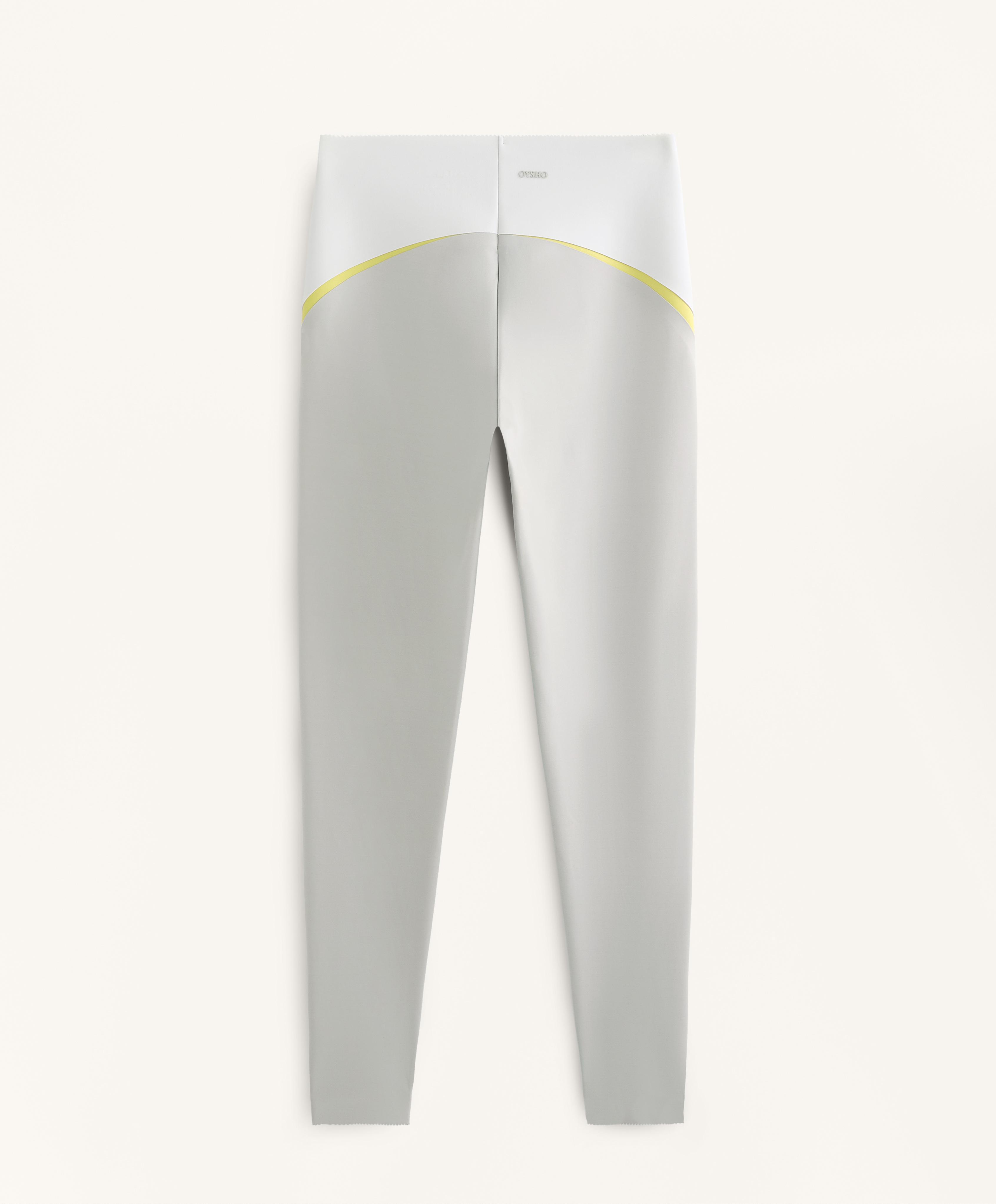 Compressive core control 65cm ankle-length leggings