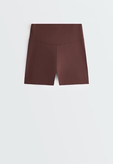 Hot pants high rise Comfortlux 10 cm — CHOCOLATE 7