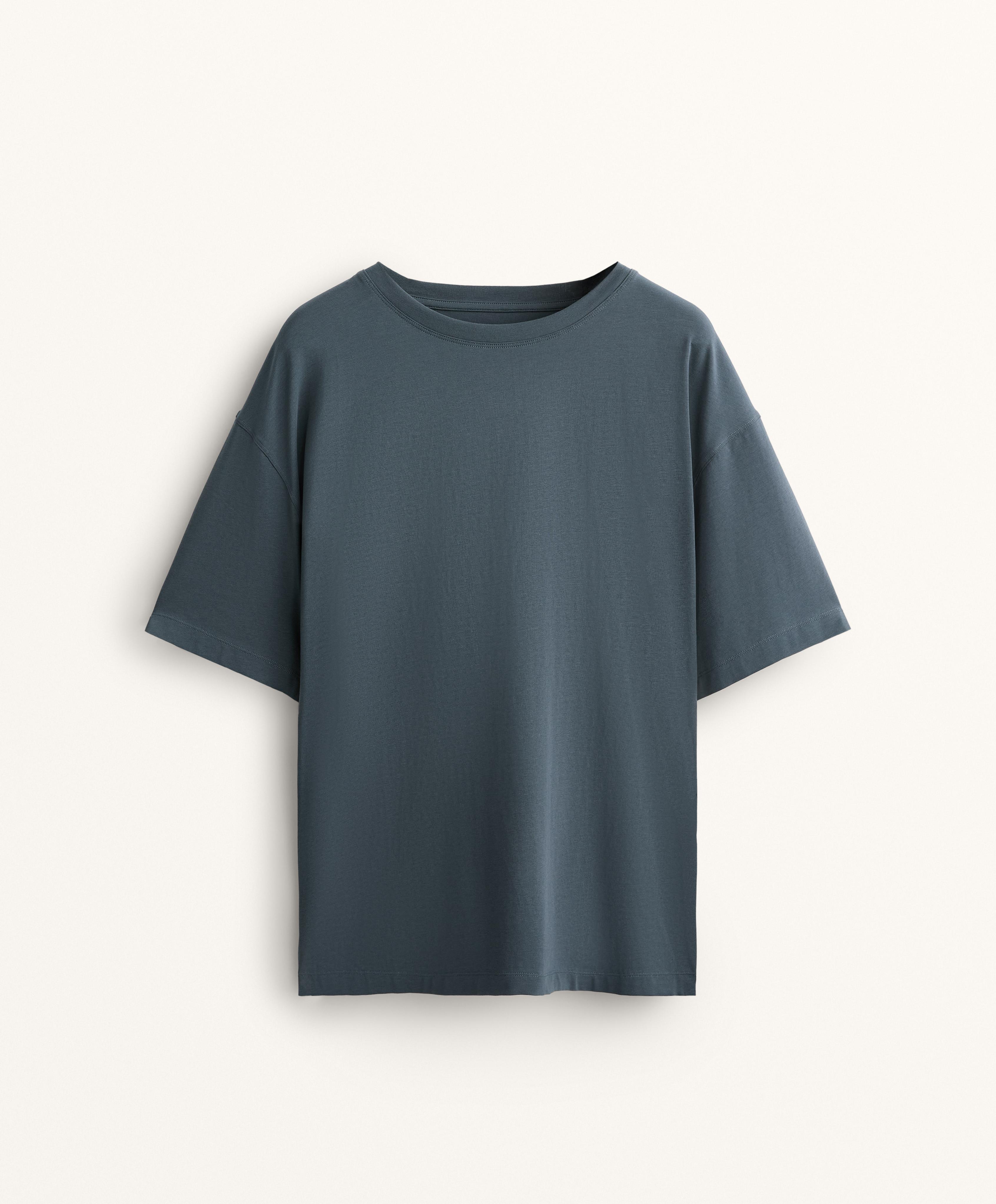 เสื้อยืดแขนสั้นผ้าฝ้ายผสม