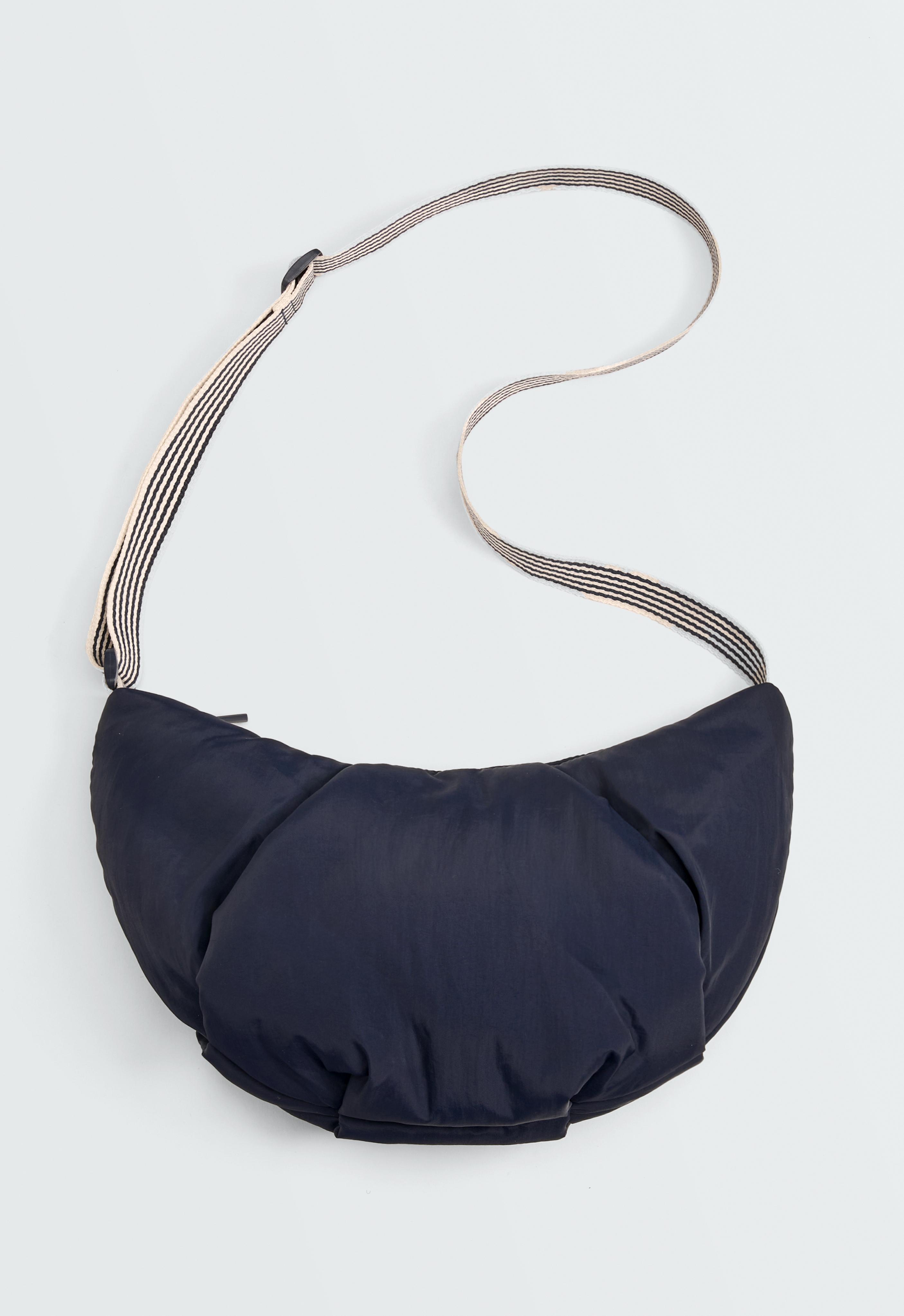 Quilted crossbody bag — NAVY BLUE
