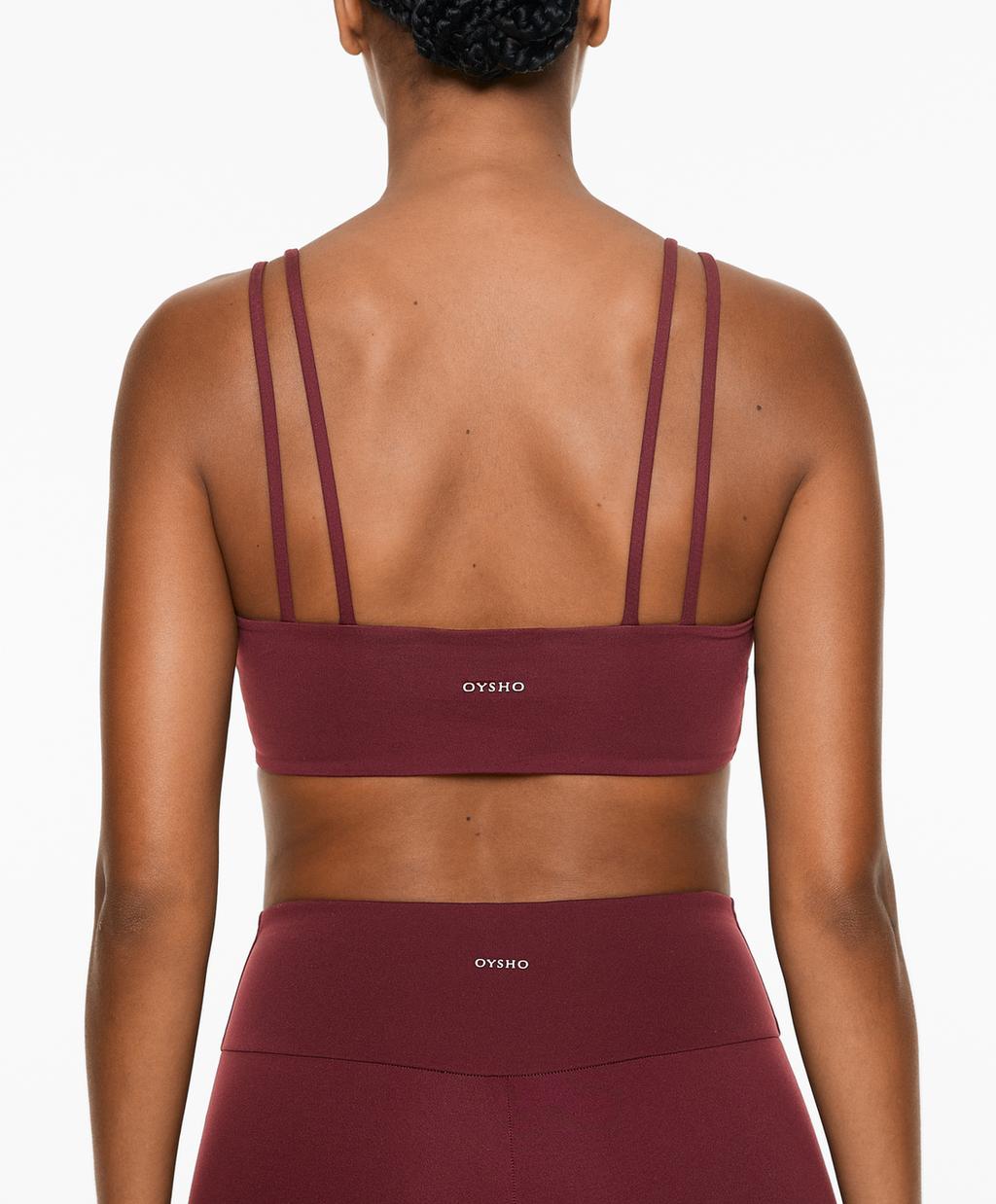 Light-support Comfortlux crossover sports bra | OYSHO United Kingdom | Sale