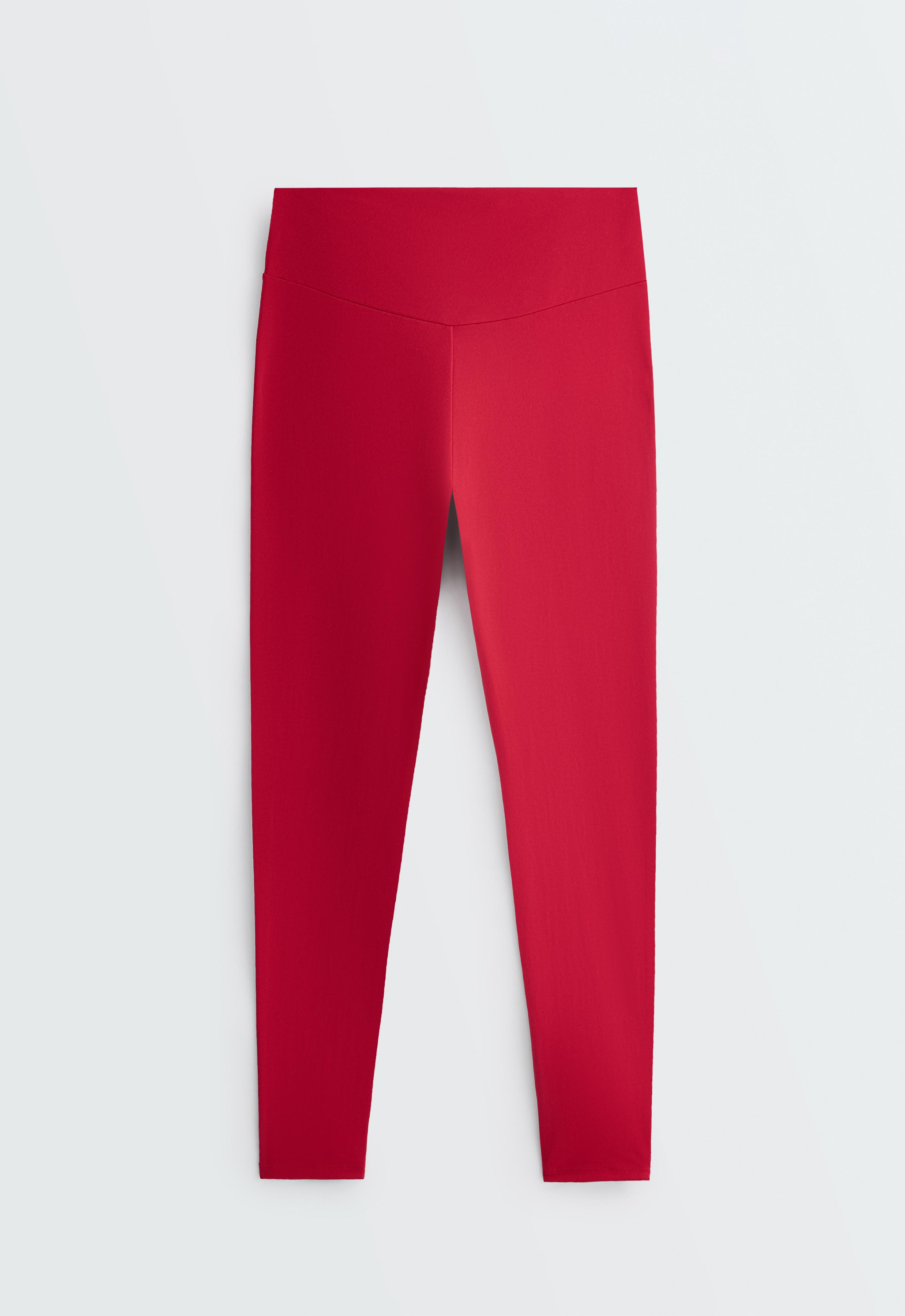Comfortlux high-waisted ankle-length leggings