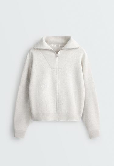 Ribbed knit jacket — ICE                   5
