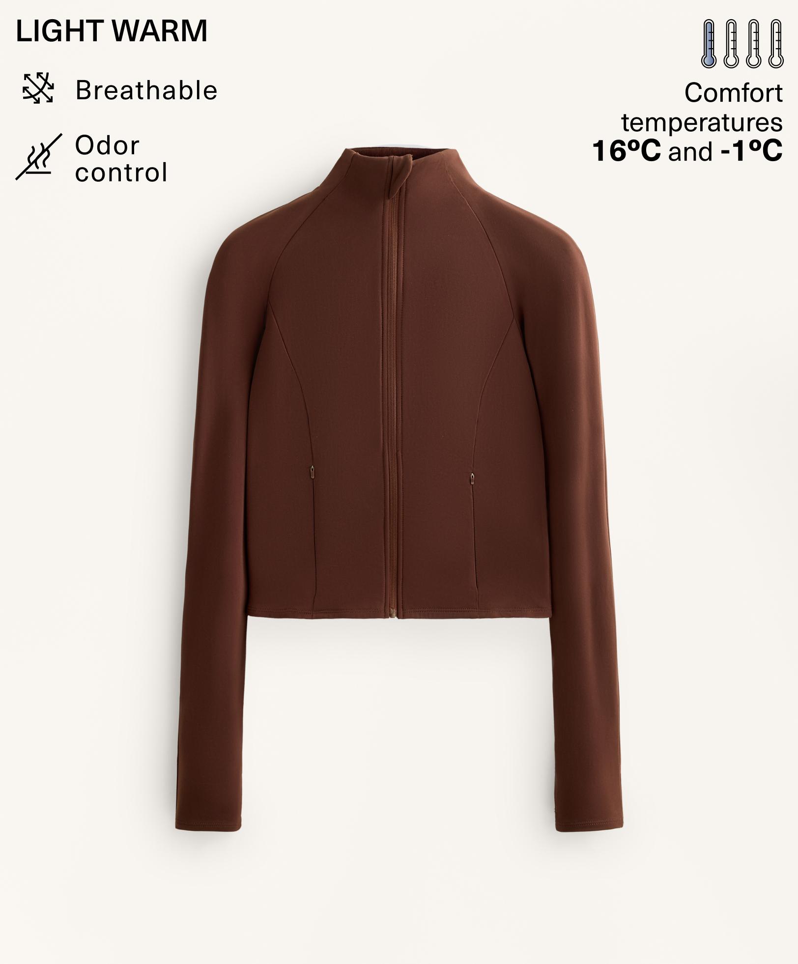 Light warm technical jacket